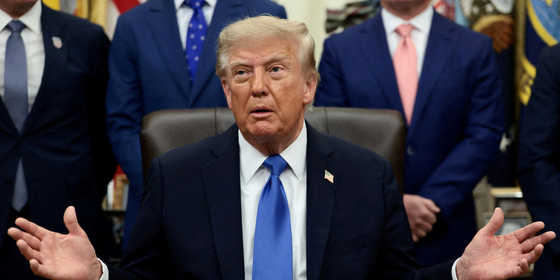 Трамп заявив про домовленість між Україною і Росією не бити по енергетичній інфраструктурі одна одної (Фото: REUTERS/Evelyn Hockstein/File Photo)