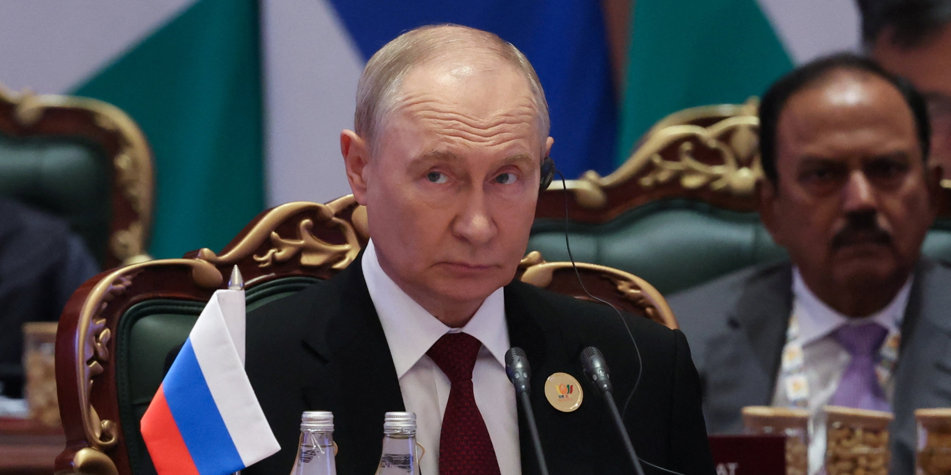 По данным FT, Владимир Путин рассчитывает усилить давление на Украину зимними ударами по энергетике (Фото: Sputnik/Alexander Kazakov/Pool via REUTERS)
