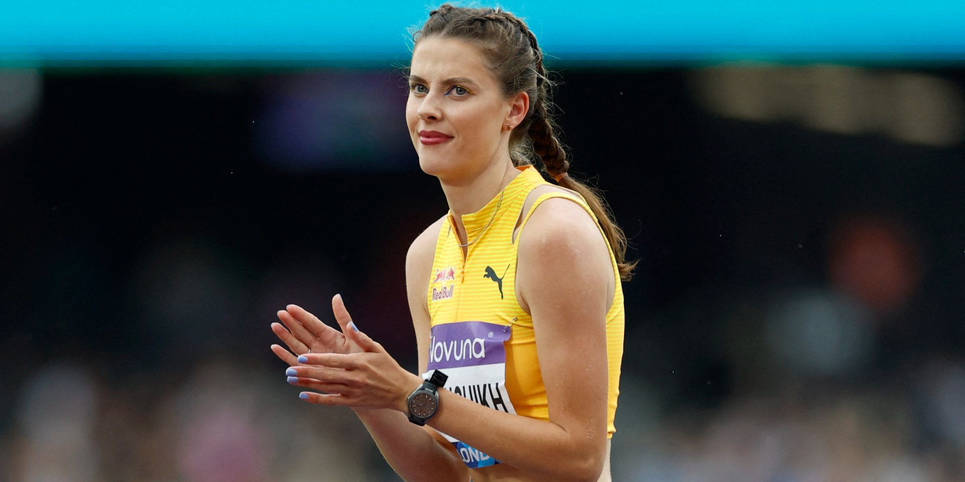 Yaroslava Mahuchikh (Photo: REUTERS/Peter Cziborra)