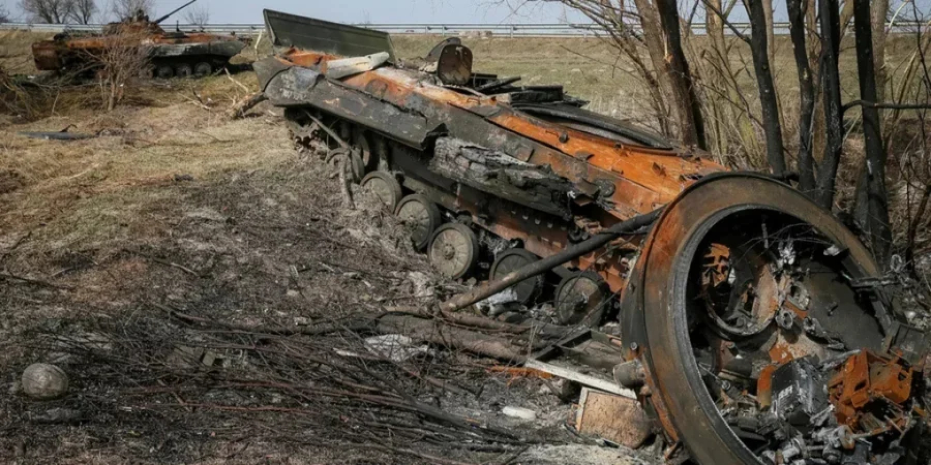 Destroyed Russian military equipment (Photo: REUTERS/Gleb Garanich)