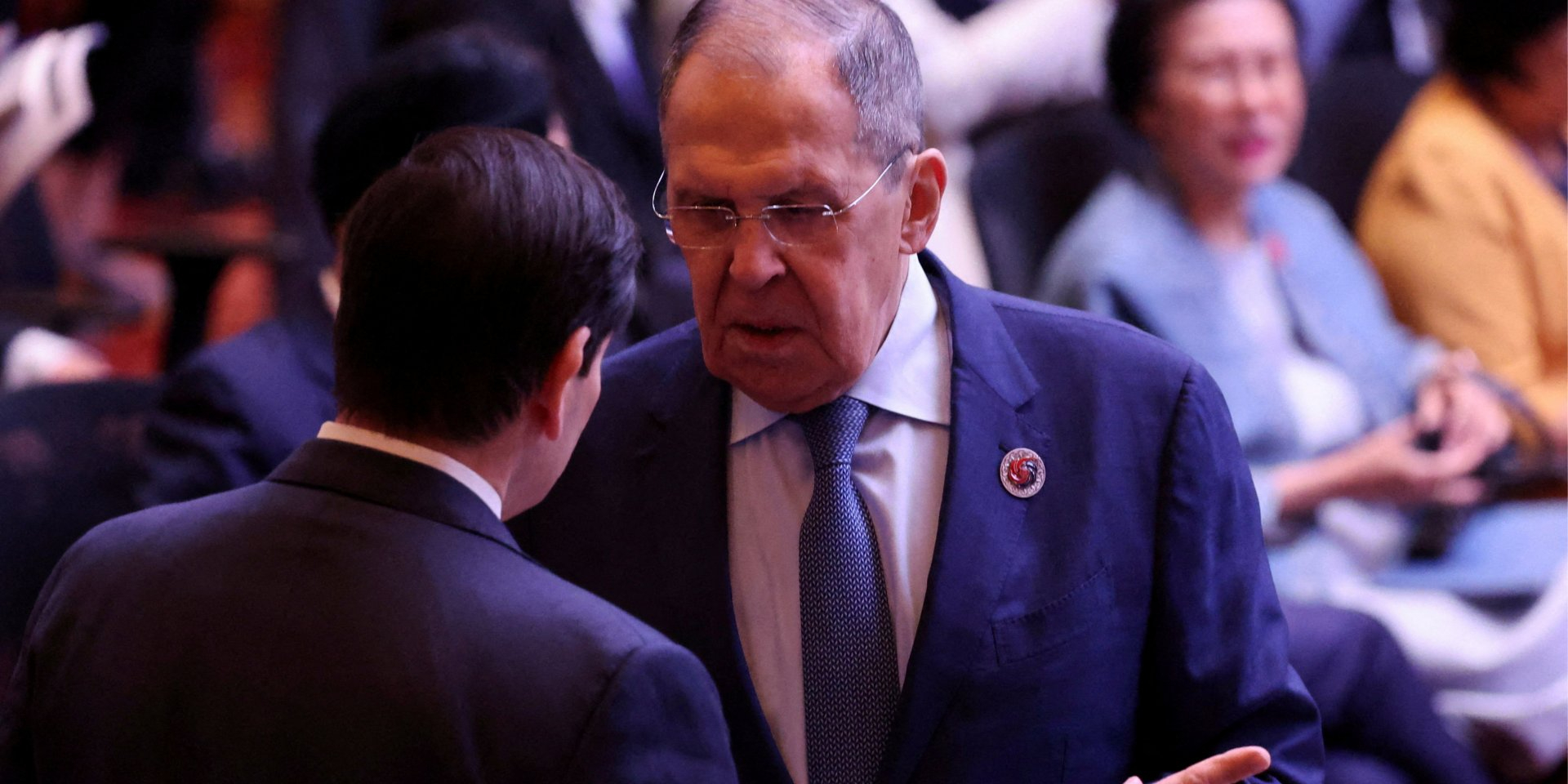 Russian Foreign Minister Sergey Lavrov and U.S. Secretary of State Marco Rubio (Photo: REUTERS/Hasnoor Hussain)