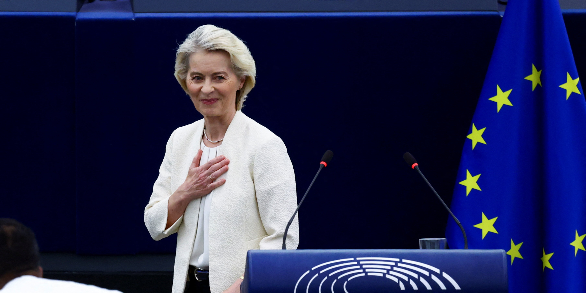 Von der Leyen unveiled the initiative during her annual State of the European Union address. (Photo: REUTERS/Yves Herman)