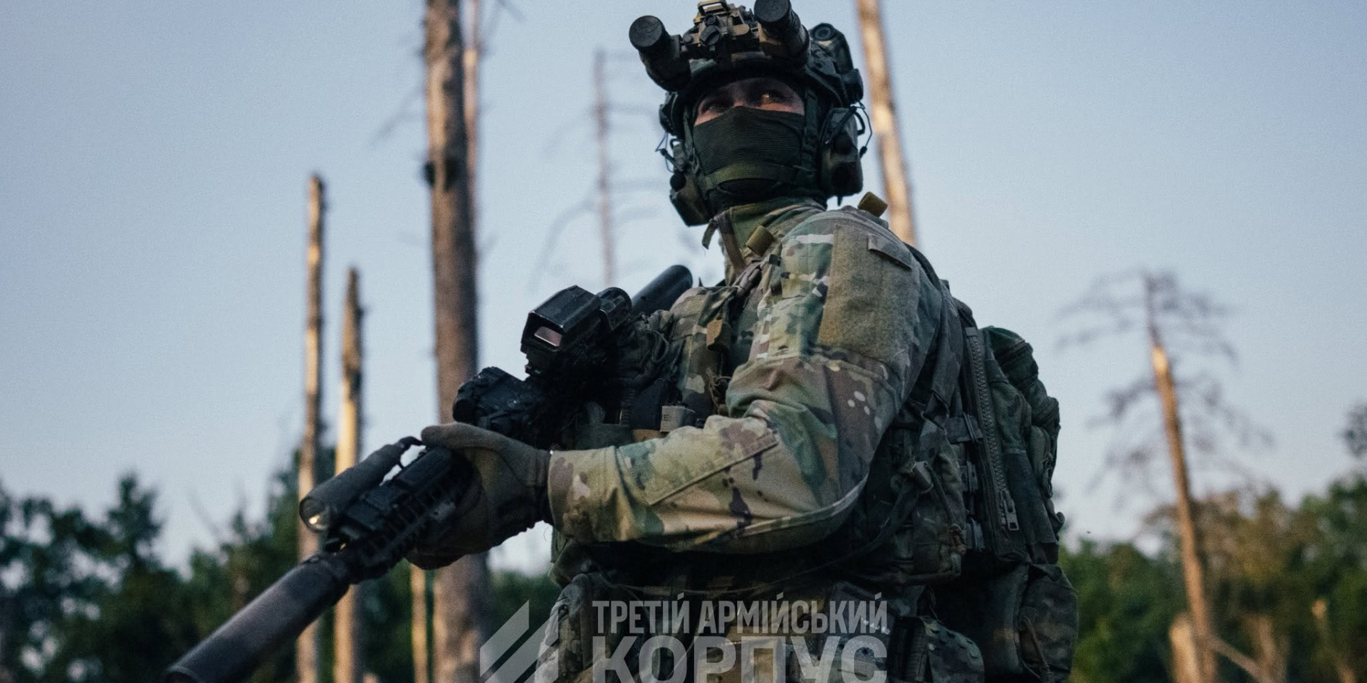 Бійці Третього армійського корпусу завдали ударів по системі управління Рубікона, знищивши його логістику (Фото: Третій армійський корпус/Facebook)