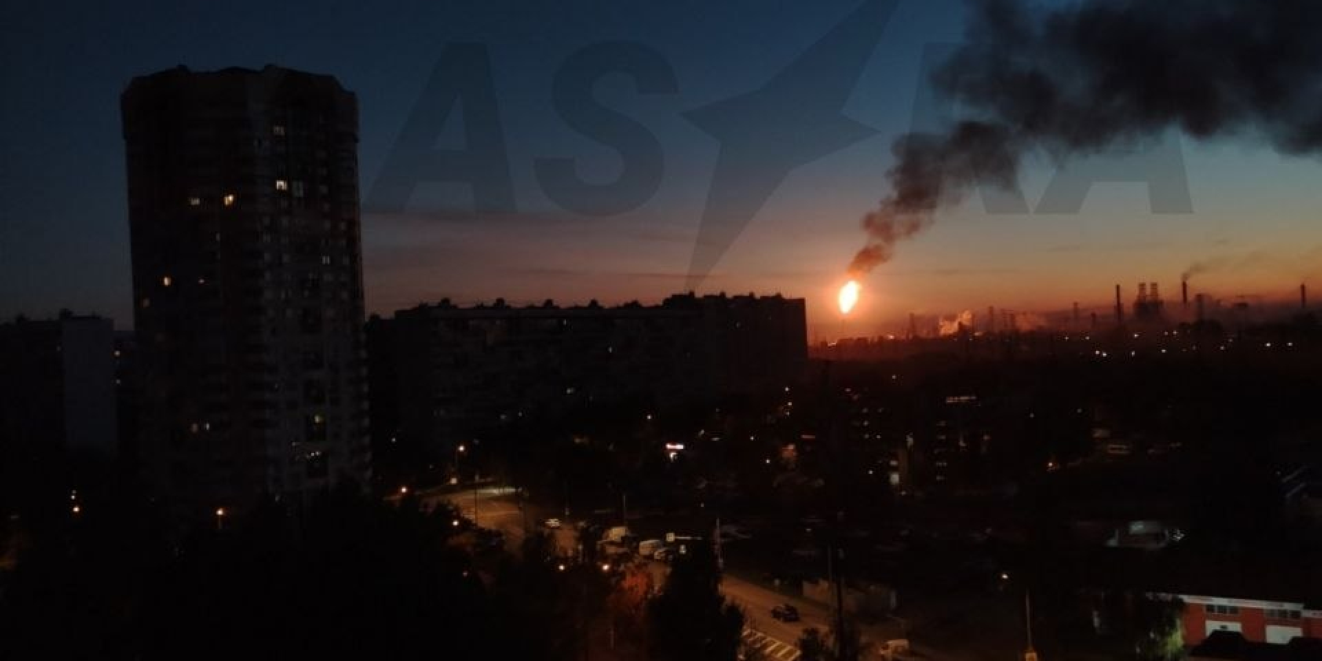 Moscow, the capital of the Russian Federation, came under a massive drone attack (Photo: Astra / Telegram)