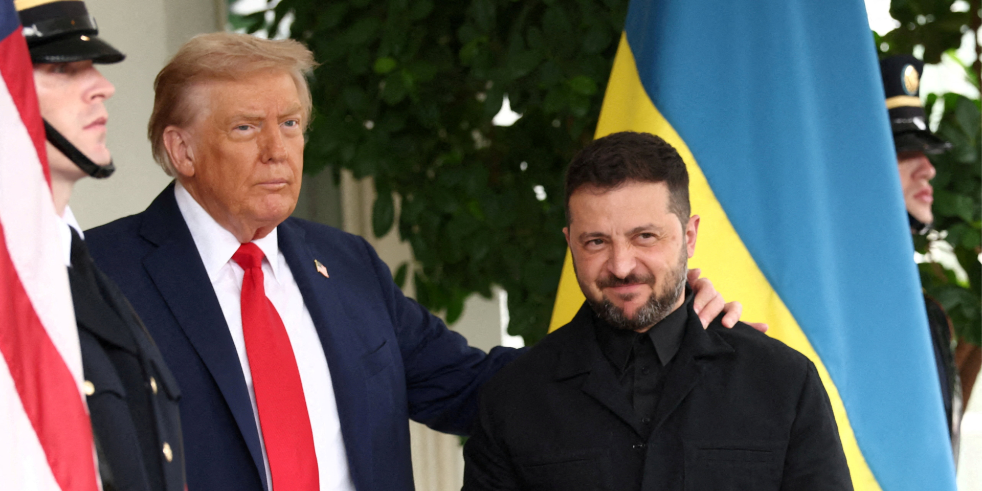 Трамп и&nbsp;Зеленский в&nbsp;августе 2025 года (Фото: REUTERS/Kevin Lamarque)