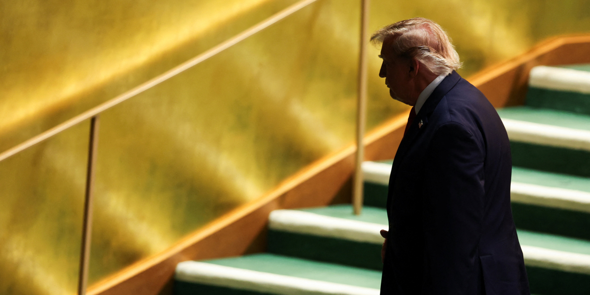 Donald Trump did not criticize Europe in his U.N. General Assembly speech. (Photo: REUTERS/Shannon Stapleton)