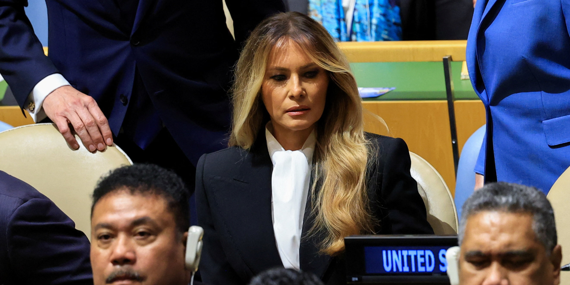 Мелания Трамп разрешила журналистам CNN и Politico посетить мероприятие ООН (Фото: REUTERS/Brendan McDermid)