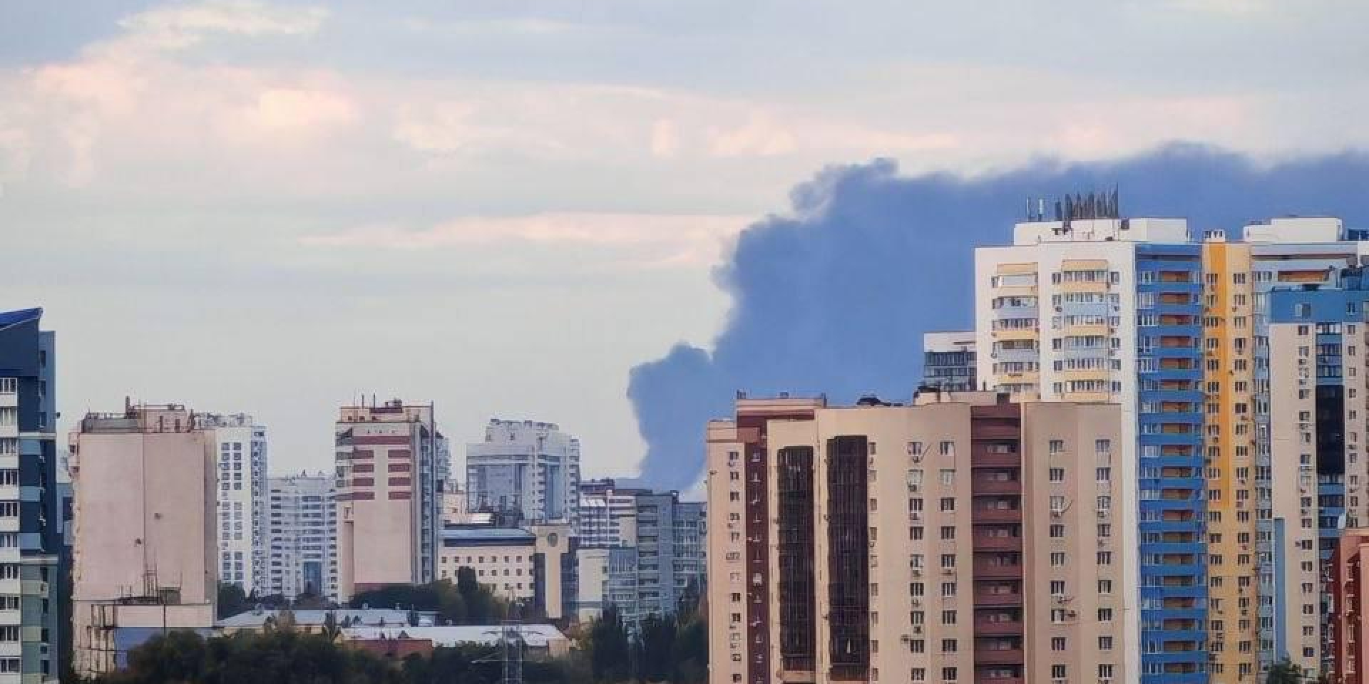 Fresh fire breaks out at Samara's Kuibyshev plant (Photo: Exilenova+)