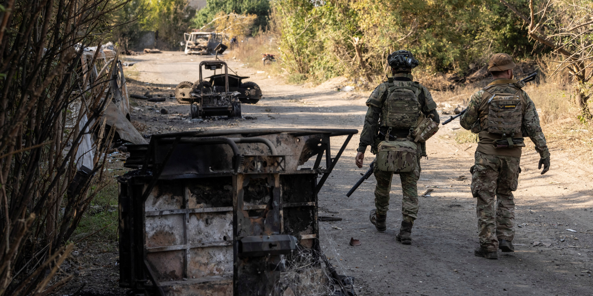 Ukrainian soldiers near the front line in the Donetsk region, September 2026. (Photo: Iryna Rybakova / 93rd Kholodnyi Yar Brigade / REUTERS)