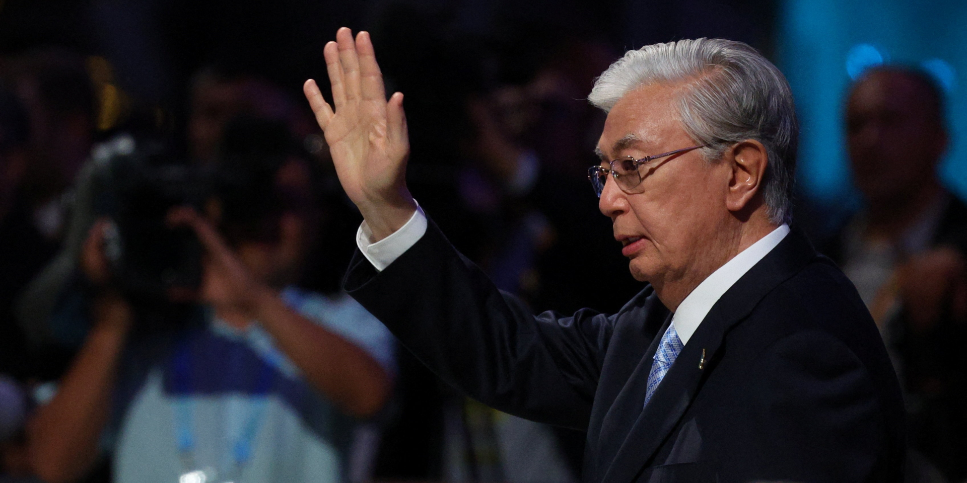 Kassym-Jomart Tokayev dismissed Dauren Kosanov from his post as defense minister (Photo: Sputnik/Vyacheslav Prokofyev/Pool via REUTERS)