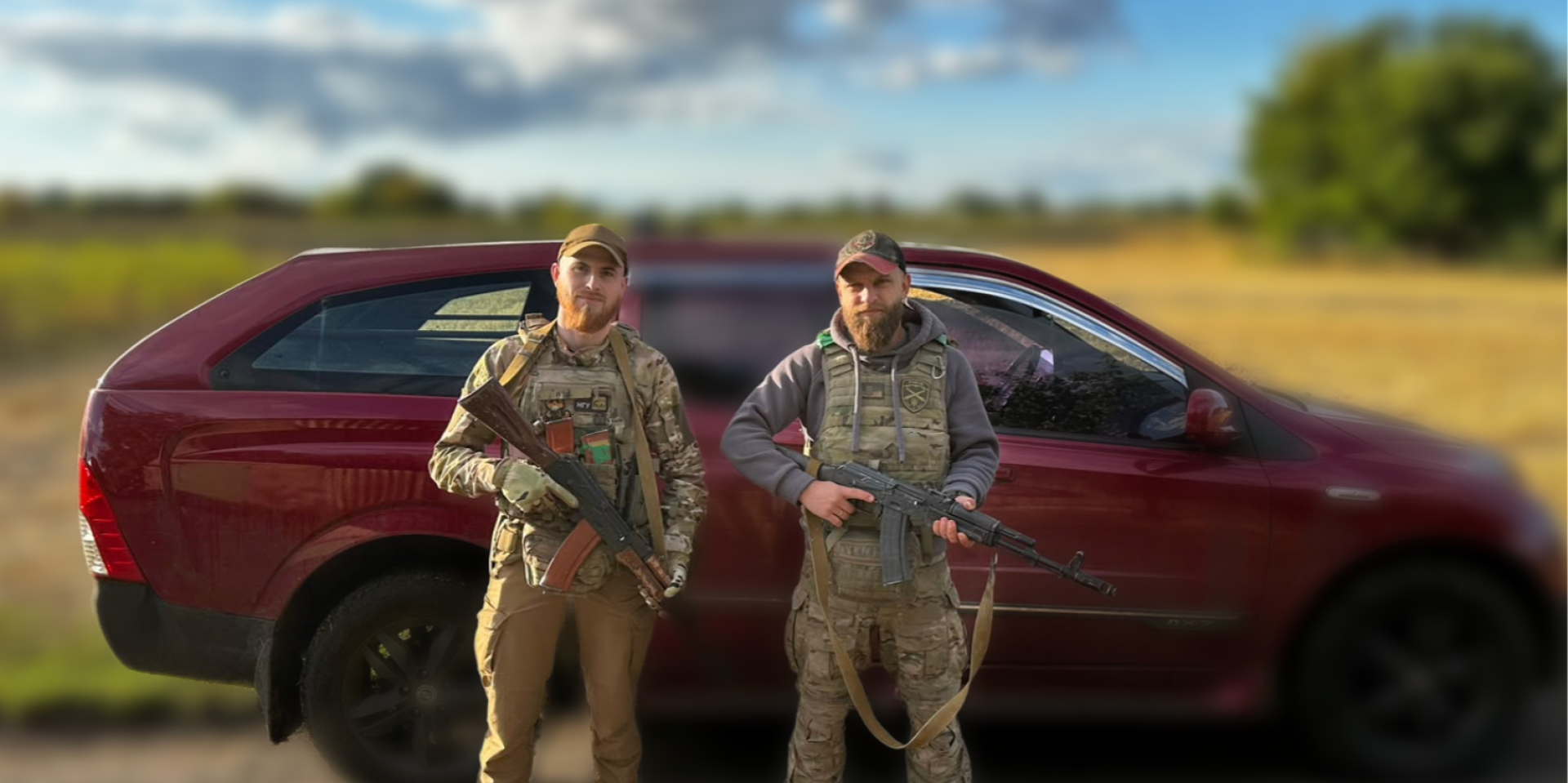 Пікап для бригади НГУ Рубіж уже на фронті. NV закрив збір для артилеристів та розіграв призи серед донаторів