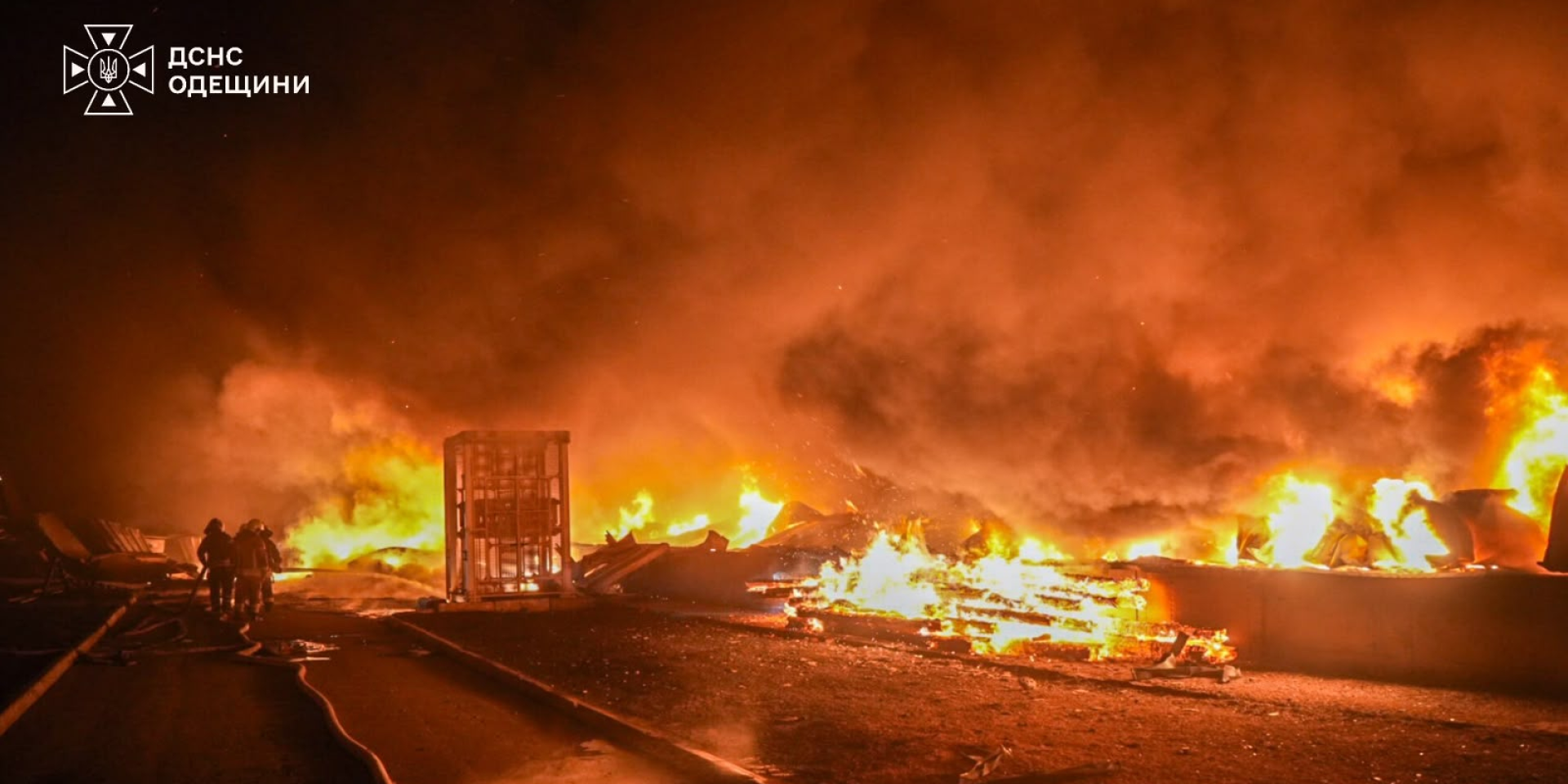 The aftermath of Russian strikes on Odesa, Sept. 29, 2026 (Photo: SES)