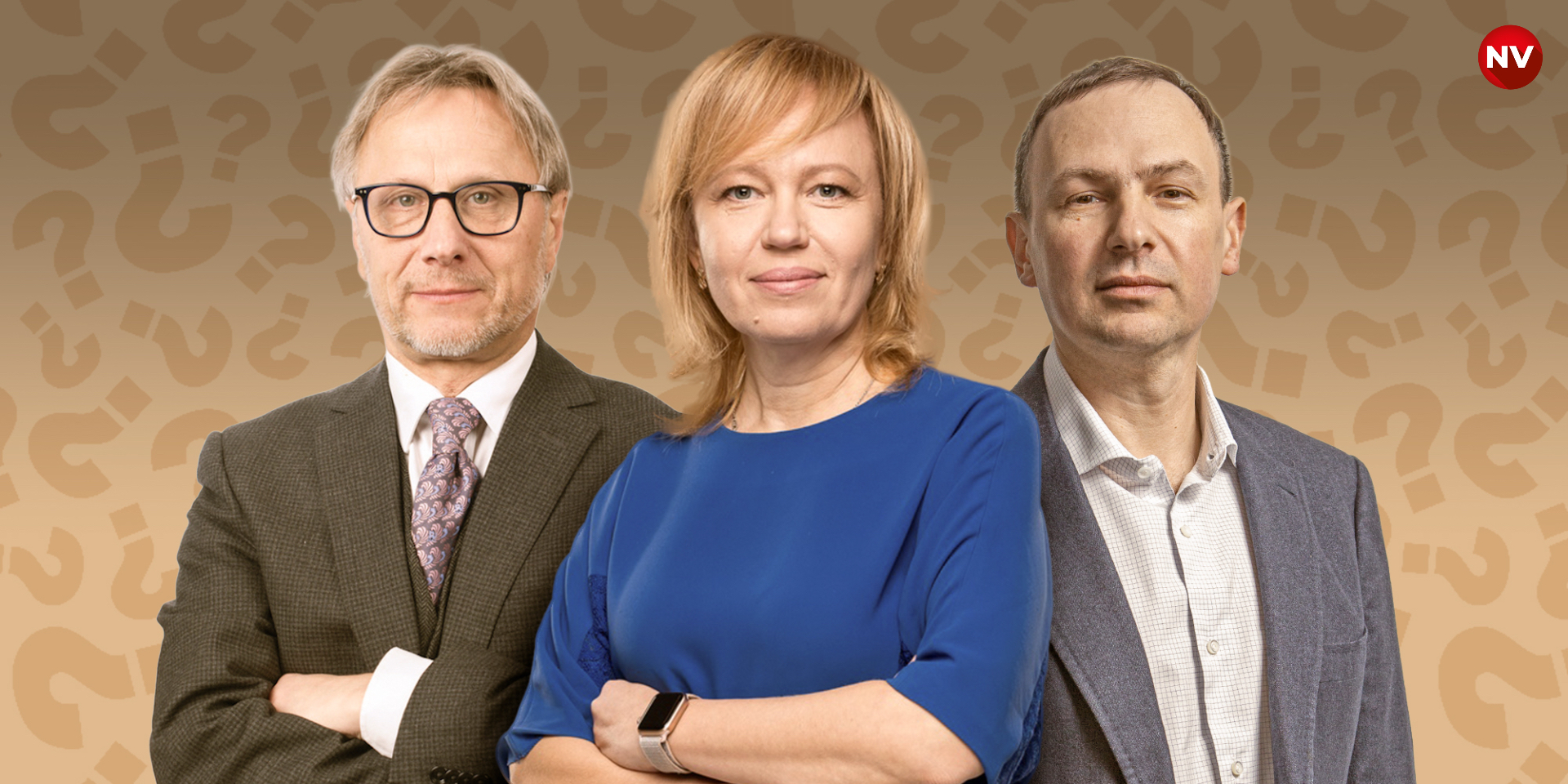 Владимир Лавренчук, глава представительства NEQSOL Holding BV в Украине, а также Ирина Нестеренко, вице-президент по операционной деятельности корпорации Биосфера, Владимир Поперешнюк, совладелец группы NOVA и компании Нова пошта и ряд других представителей бизнеса высказались по поводу идеи НДС 21% (Фото: Коллаж / NV)