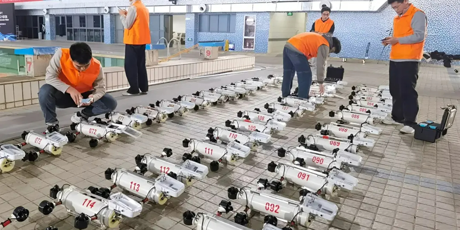 Китайская команда установила рекордный рой дронов (Фото: Northwestern Polytechnical University)