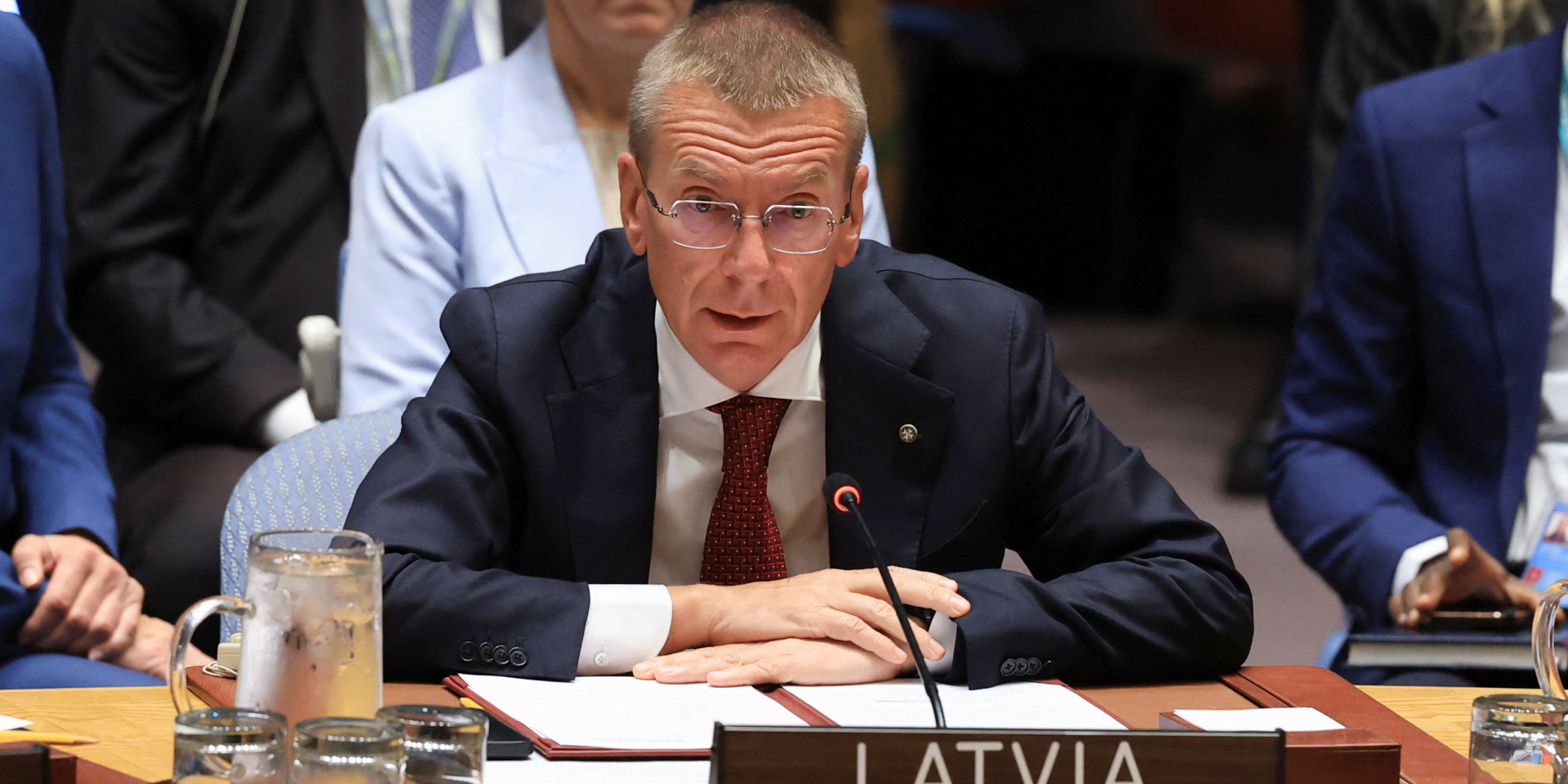 Latvian President Edgars Rinkēvičs (Photo: REUTERS/Brendan McDermid)