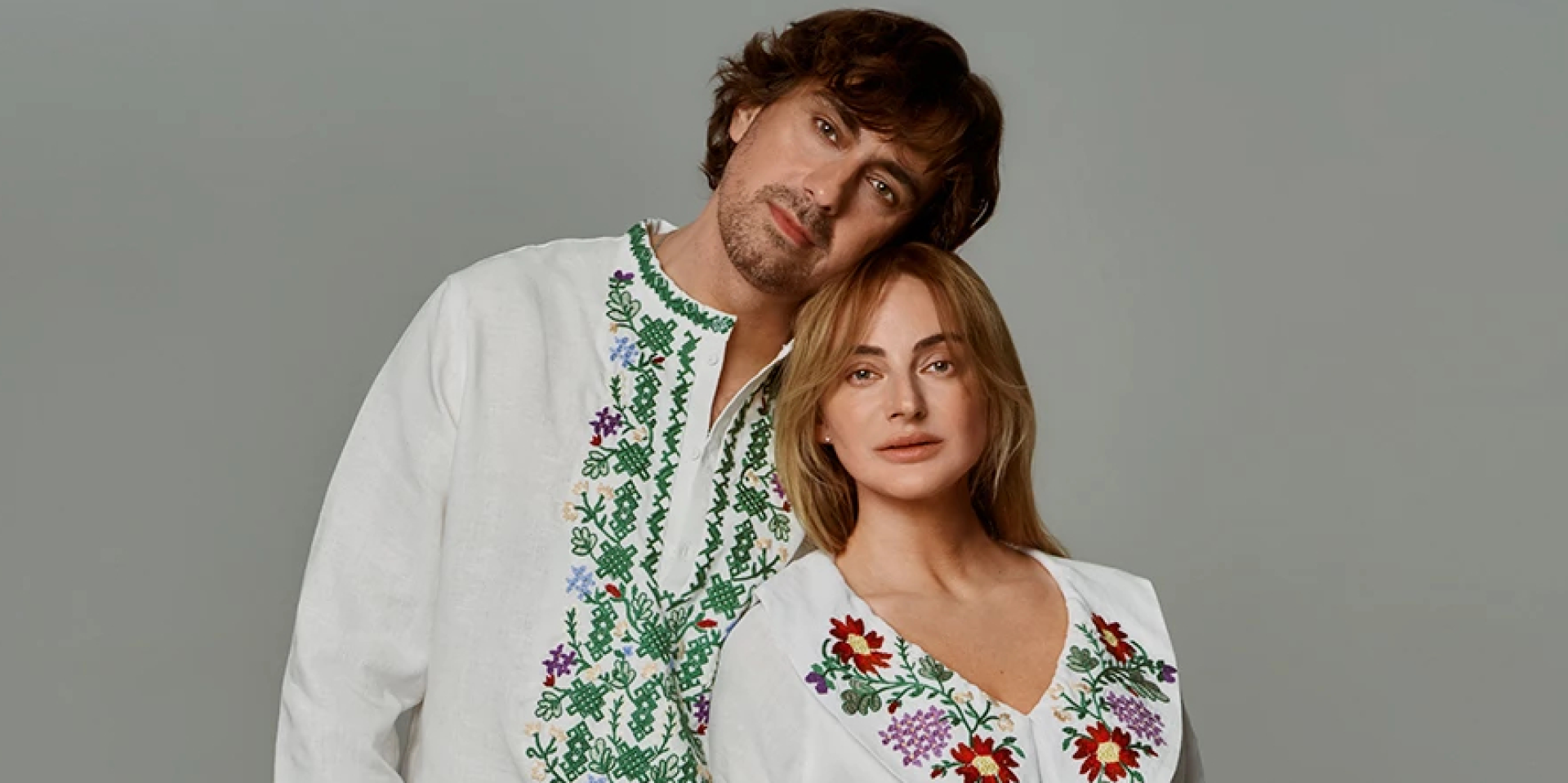Алексей Гнатковский с женой Ольгой (Фото: Vogue.ua)