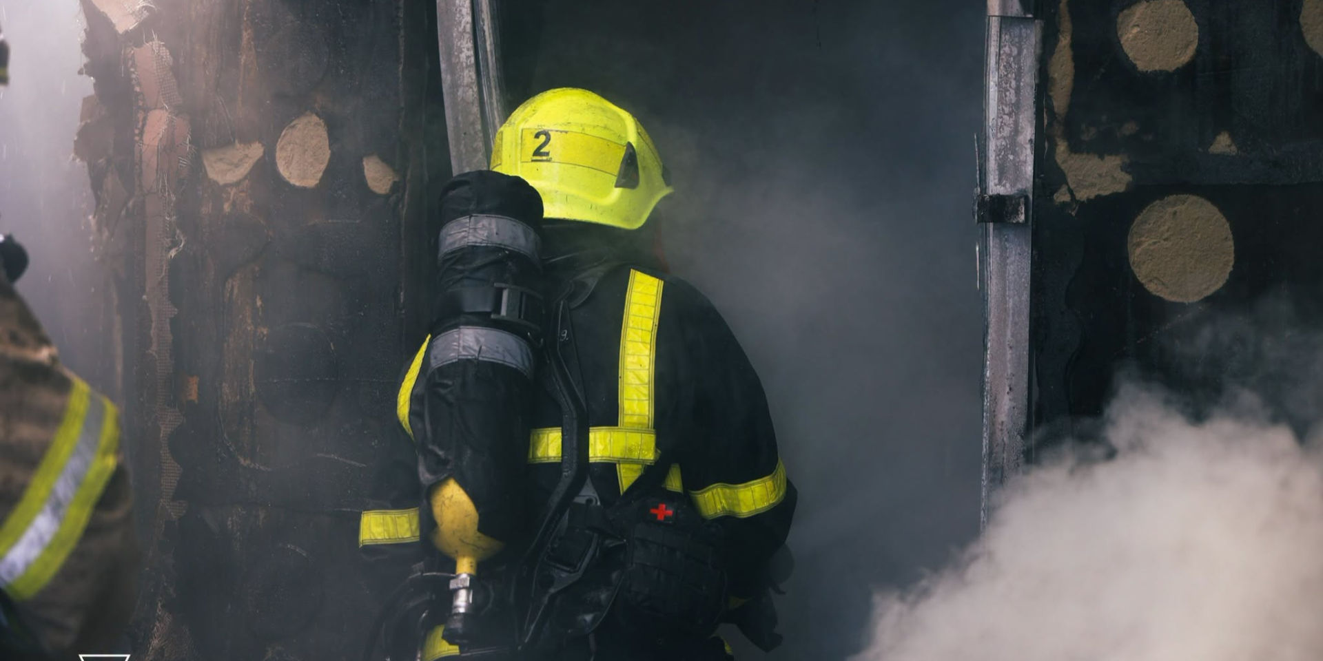 Fire erupted at Rivne Oblast enterprise after the Russian attack overnight on Oct. 2, 2026 (Photo: SES in Rivne Oblast)