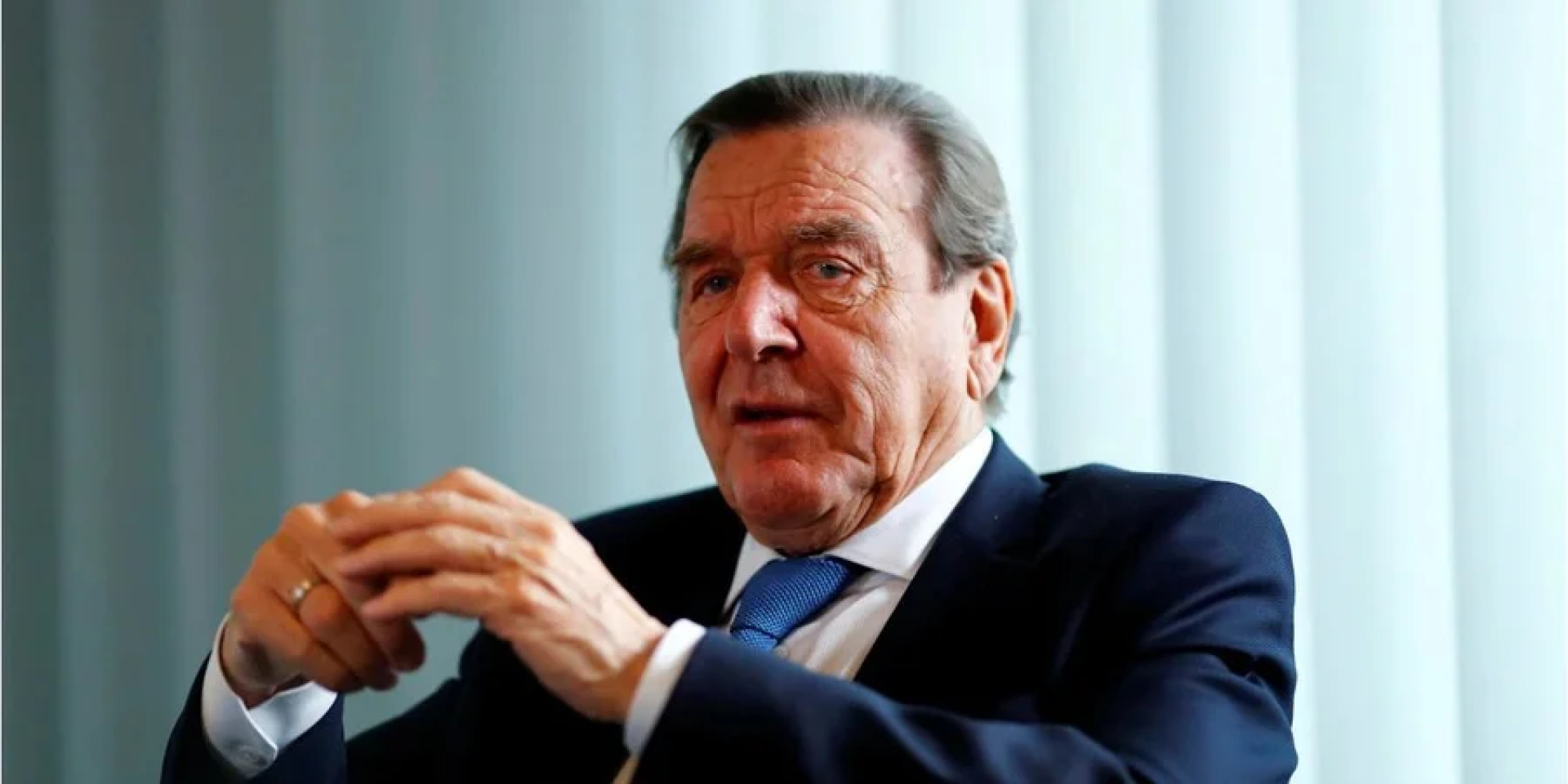 Gerhard Schröder (Photo: REUTERS/Fabrizio Bensch)