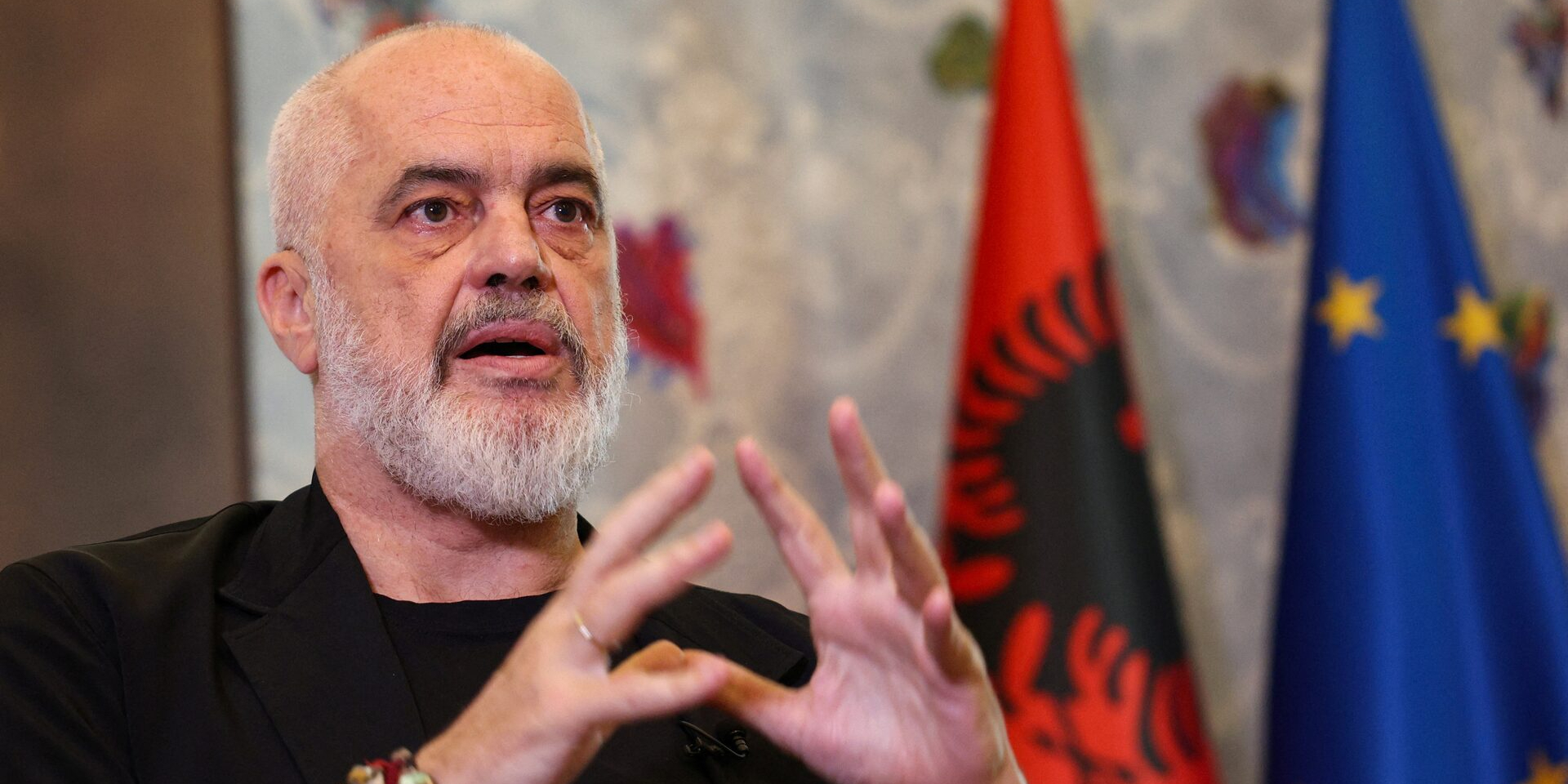 Rama stated that Ukraine is being lied to about EU accession. (Photo: REUTERS/Florion Goga)