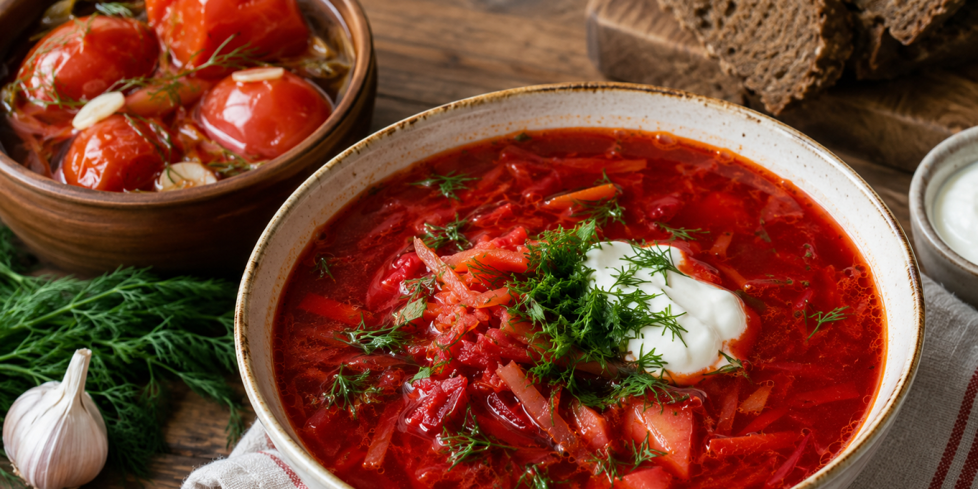 На Полесье издавна варят борщ без свёклы и капусты (Фото: NV Food через ChatGPT — всё)