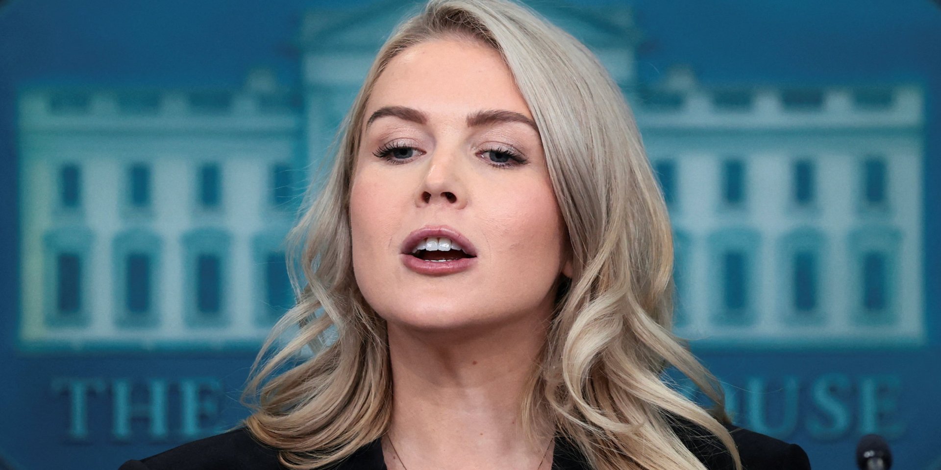 Кэролайн Левитт с ноября будет работать на Fox News (Фото: REUTERS/Evelyn Hockstein)