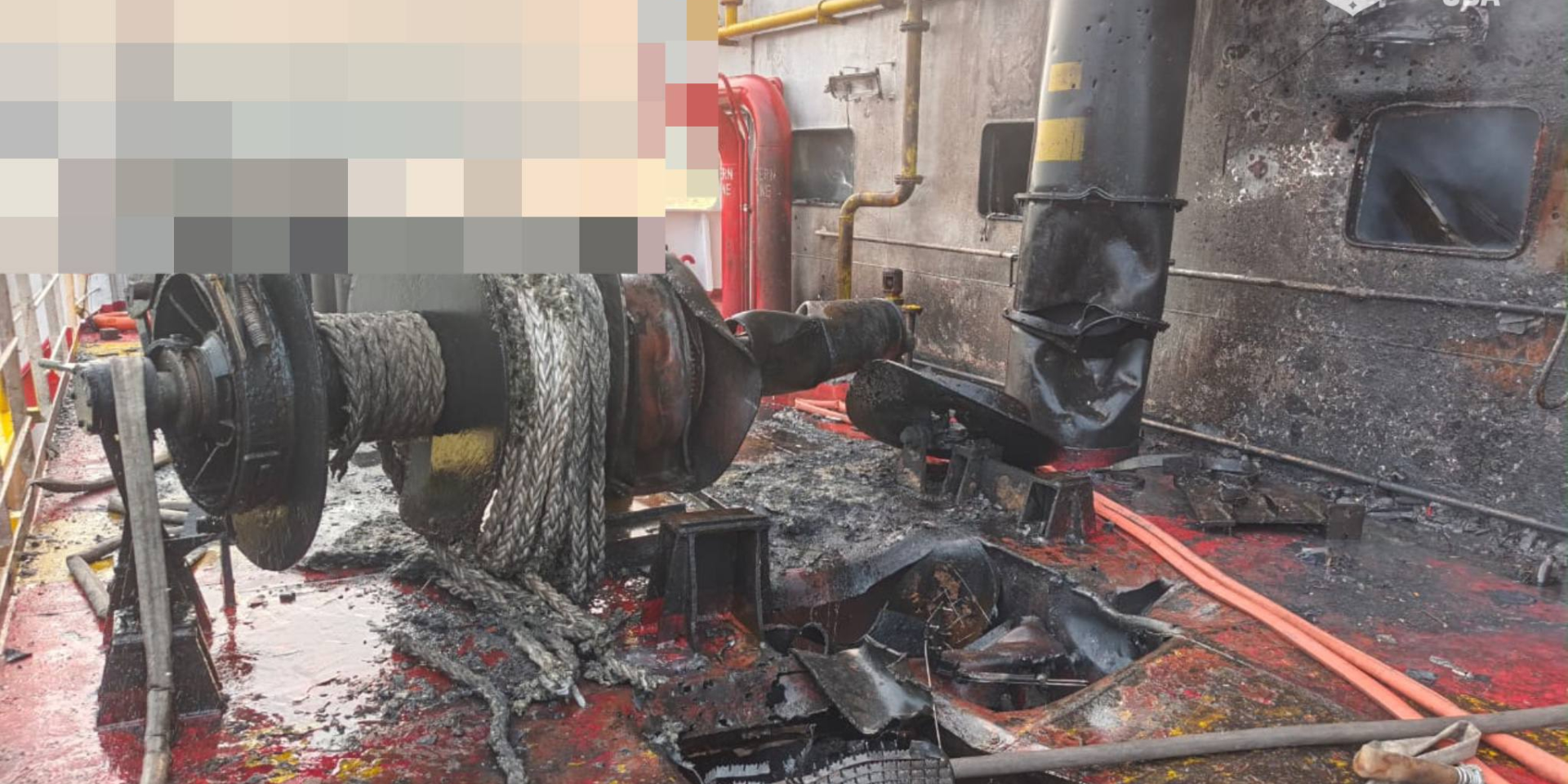 Russia has once again attacked an international cargo vessel in the Black Sea (Photo: Odesa Regional Military Administration)