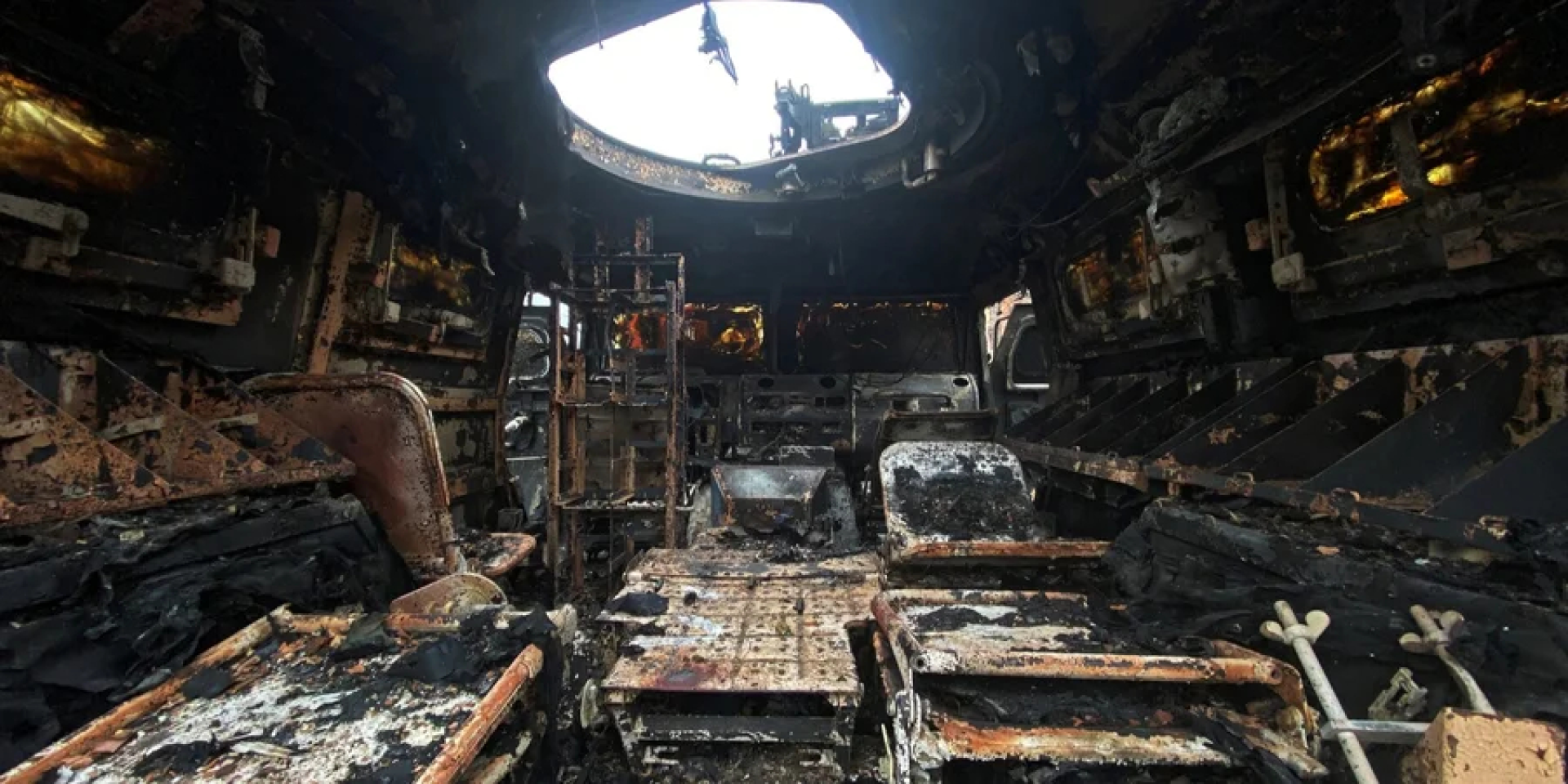 Eliminated Russian military equipment (Photo: REUTERS/Vitaliy Gnidyi)
