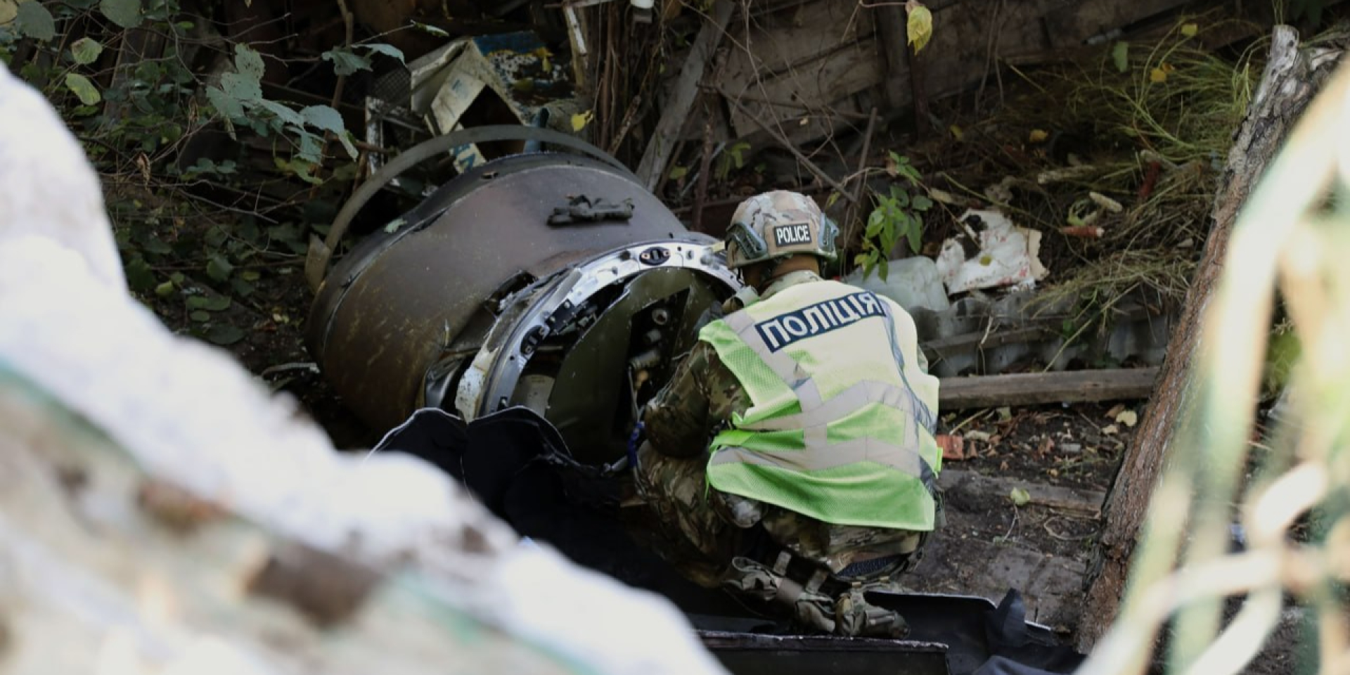 The police displayed unexploded ballistic missiles (Photo: National Police)