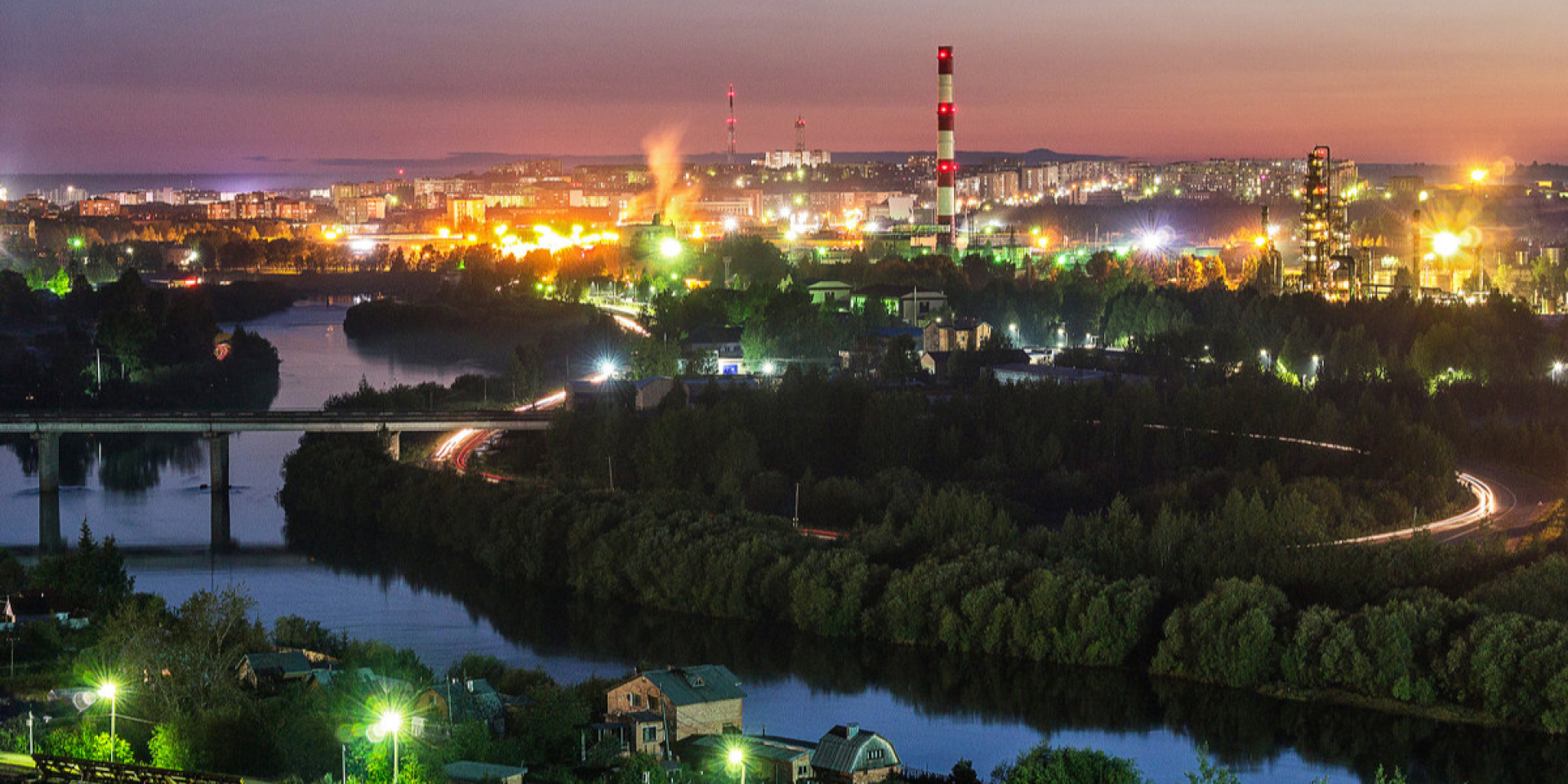The Russian city of Ukhta (Photo: Ухтинец1987 / Wikimedia Commons)