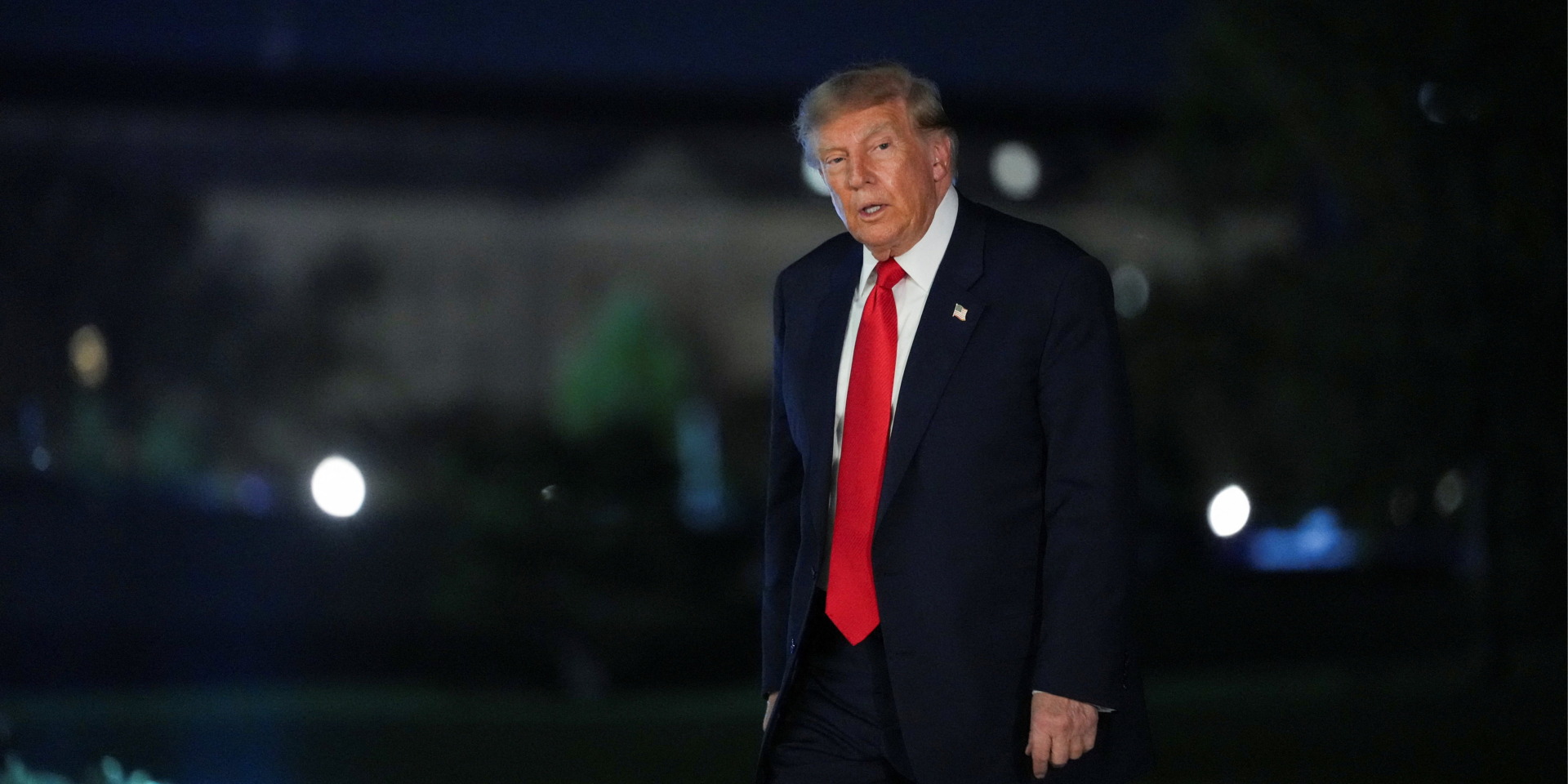 U.S. President Donald Trump on the South Lawn of the White House, October 9, 2026 (Photo: REUTERS/Eric Lee)
