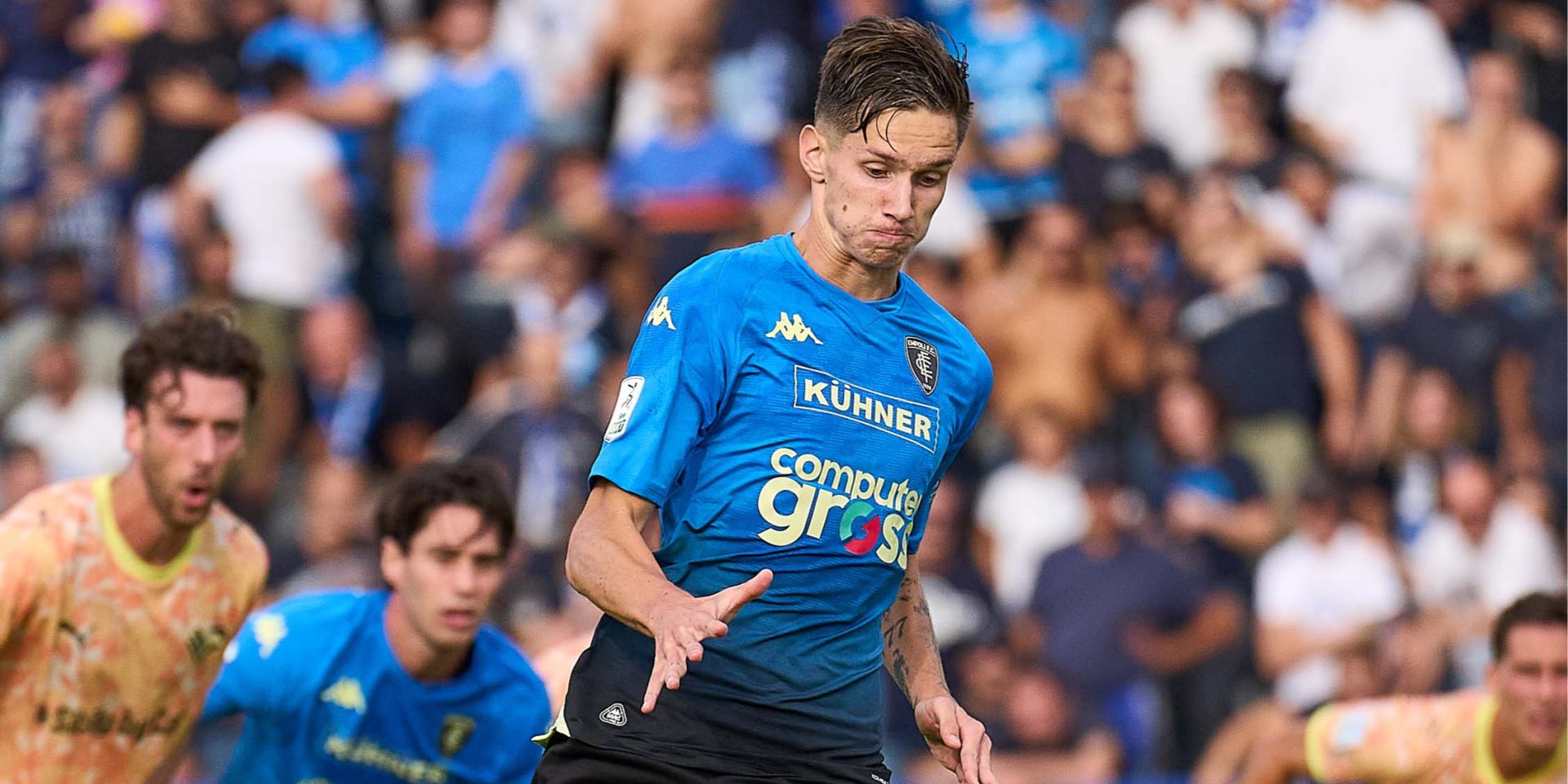 Попов забил за Эмполи (Фото: X.com/Empoli Football Club Official)