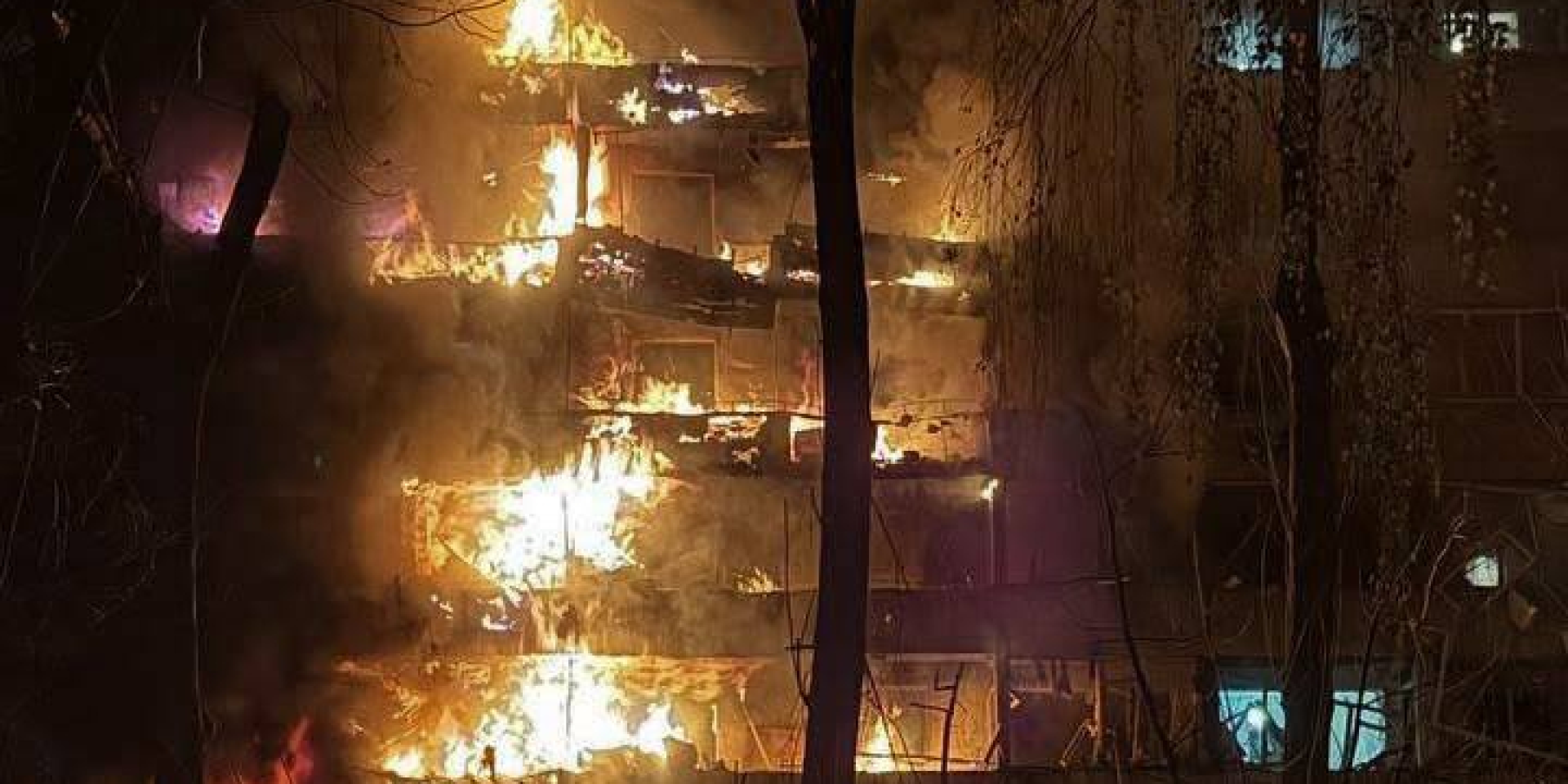 The consequences of the Russian attack on Kyiv (Photo: State Emergency Service Office in Kyiv)