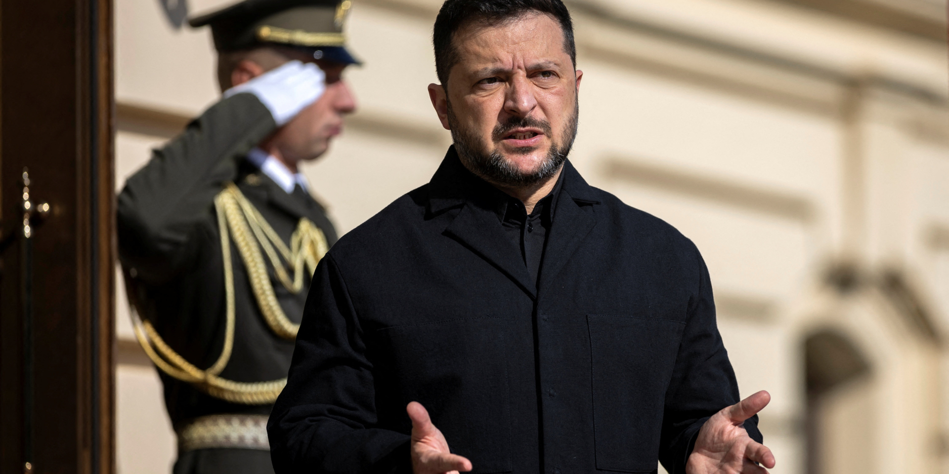 Ukrainian President Volodymyr Zelenskyy in Kyiv, October 4, 2026 (Photo: REUTERS/Thomas Peter)