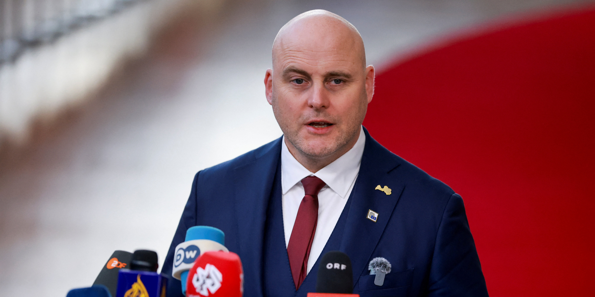 Latvian Prime Minister Andris Kulbergs (Photo: REUTERS/Stephanie Lecocq)