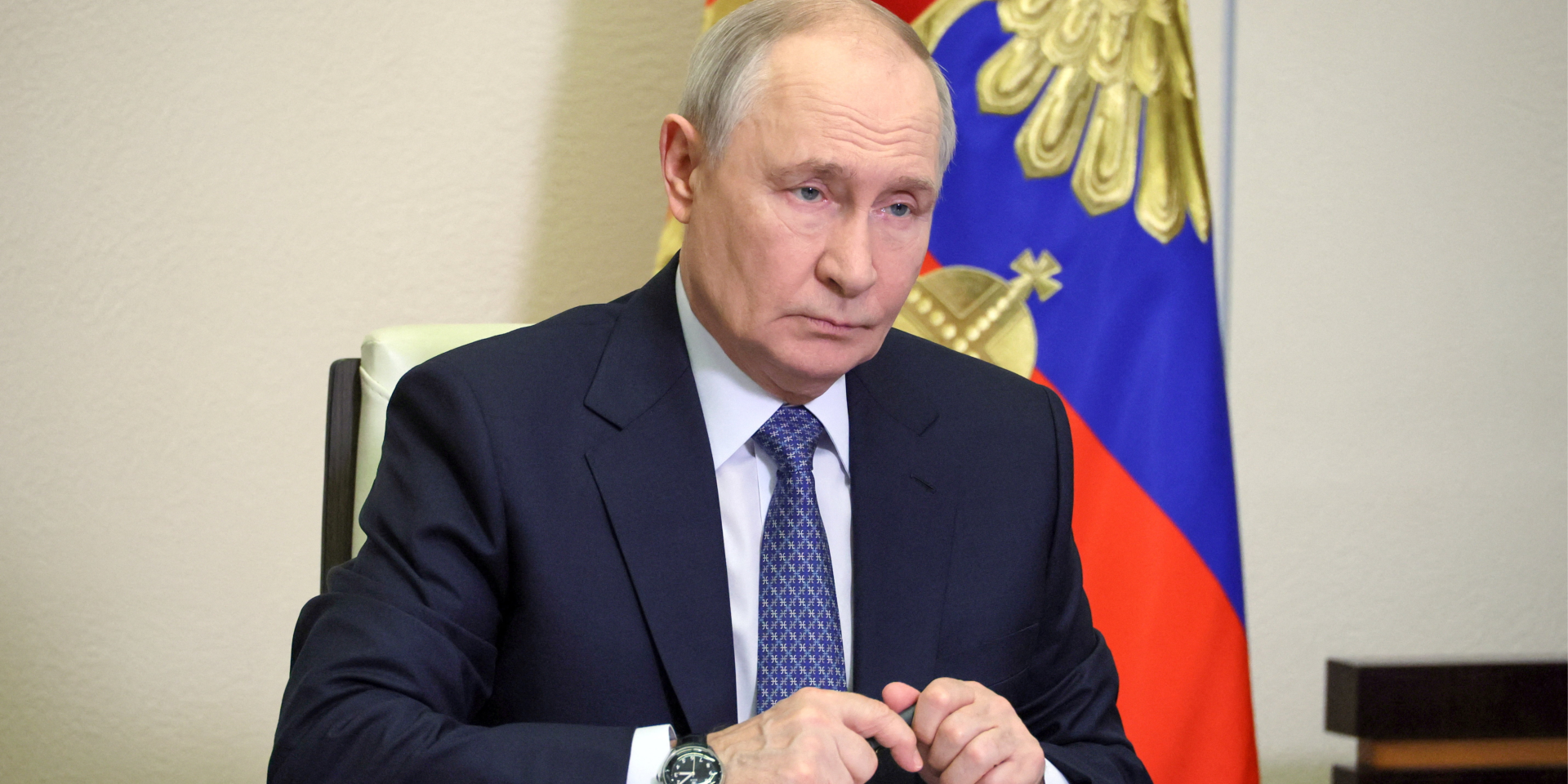 The Russian dictator accused Kyiv of “taking the first step” (Photo: Sputnik/Mikhail Metzel/Pool via REUTERS)