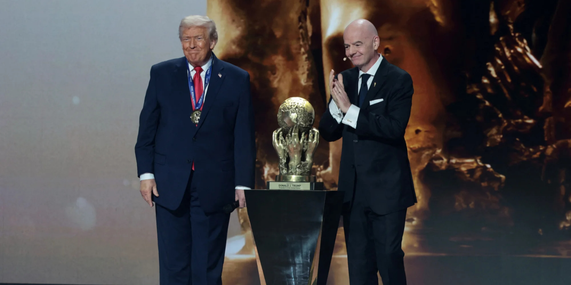 Трамп получил первую в истории Премию мира ФИФА — и, возможно, последнюю (Фото: REUTERS/Jonathan Ernst)
