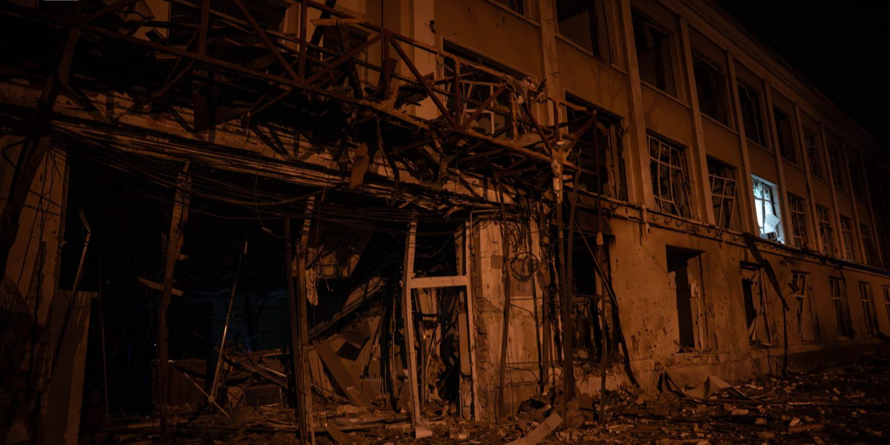 Aftermath of the Russian missile strike on Kyiv on October 19 (Photo: Kyiv SES)