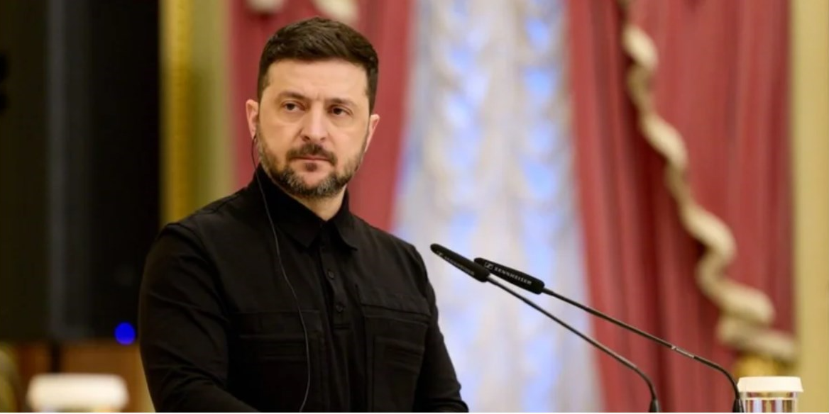 Президент Украины Владимир Зеленский выступил с заявлением по итогам селекторного совещания, посвященного очередной волне российских атак на украинскую энергетику (Фото: Офис президента Украины)