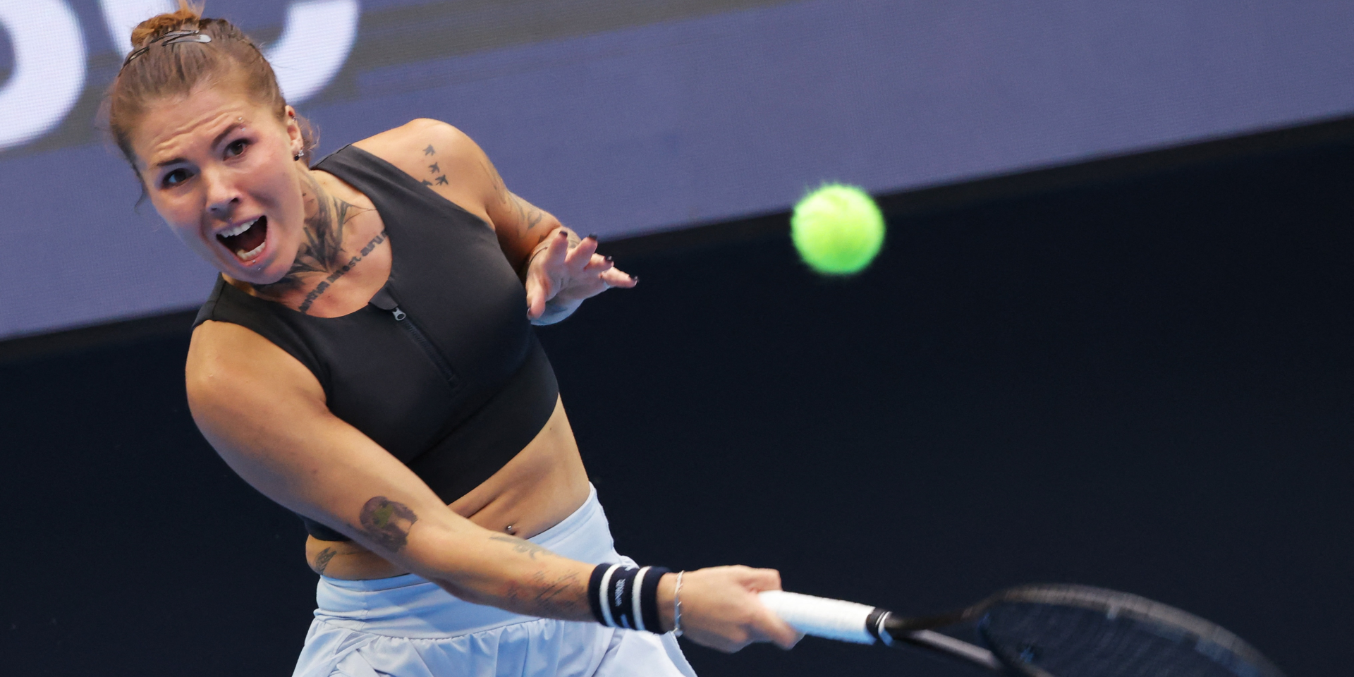 Олейникова выбыла с турнира WTA 250 в Осаке (Фото: REUTERS/Максим Шеметов)