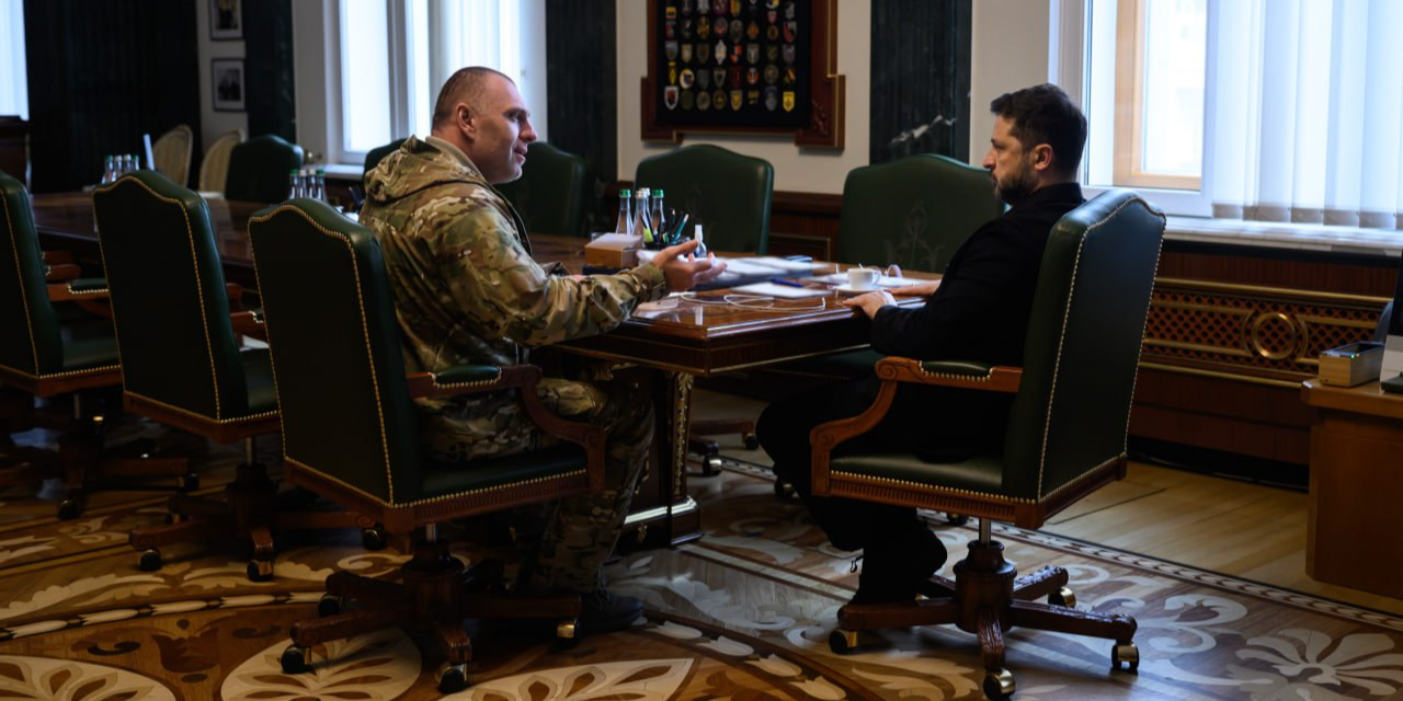 Президент Володимир Зеленський і колишній голова Служби безпеки України Василь Малюк (Фото: Zelenskiy Official / Telegram)