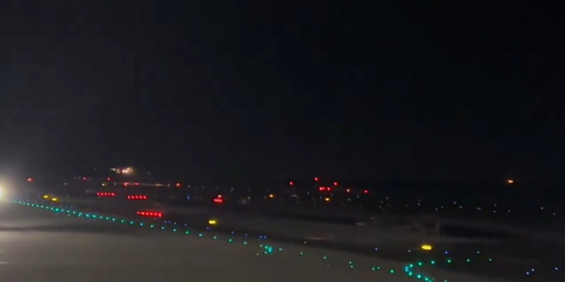 In Japan, an airport closed a runway due to flames on a Ukrainian plane (Photo: aviationlknowledge / Instagram)