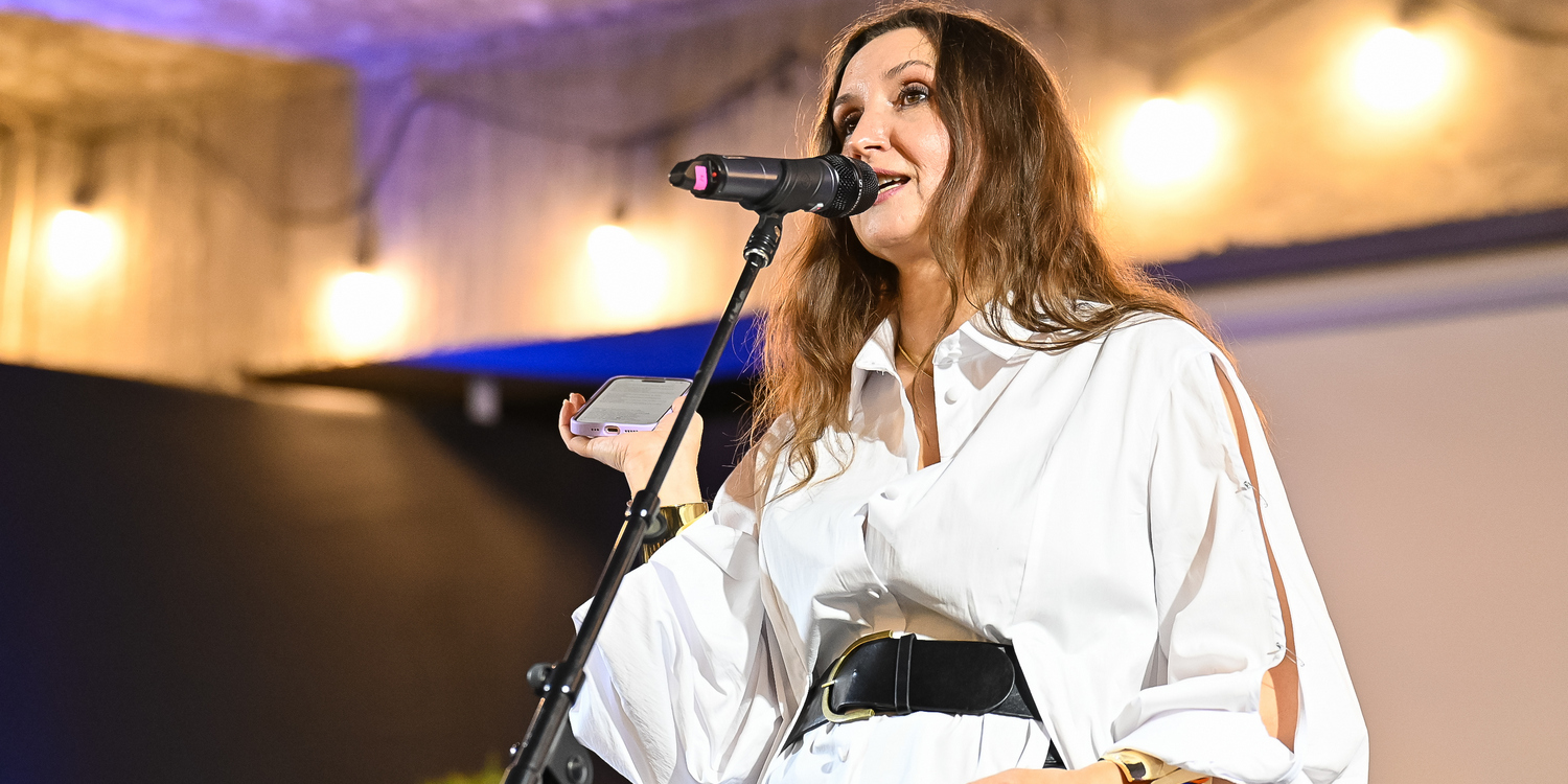Марьяна Савка на фестивале Земля поэтов (Фото: Пресс-служба фестиваля Земля поэтов)