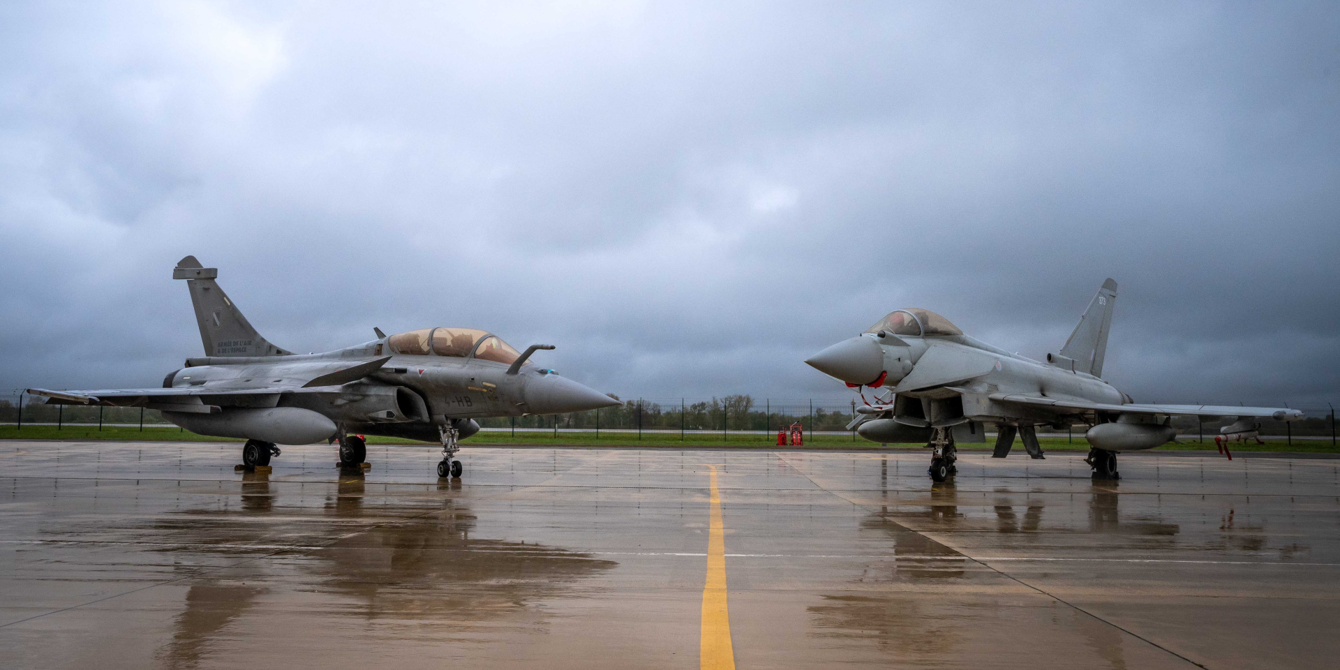 British and French fighter jets during joint nuclear exercises (Photo: Catherine Vautrin / X)