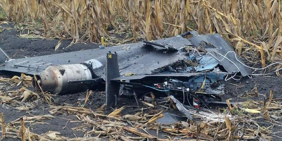 Після падіння дрона з вибухівкою Молдова оголосить російського дипломата персоною нон грата (Фото: Poliția Republicii Moldova/Telegram)