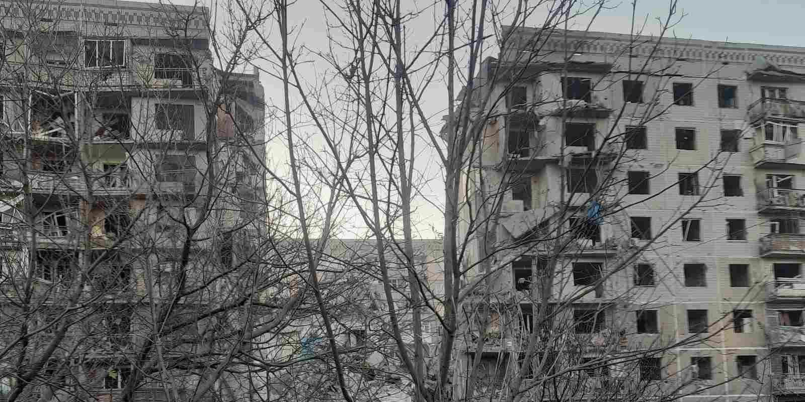 The aftermath of the Russian attack on Slovyansk on October 24 (Photo: Vadym Lyakh/Facebook)