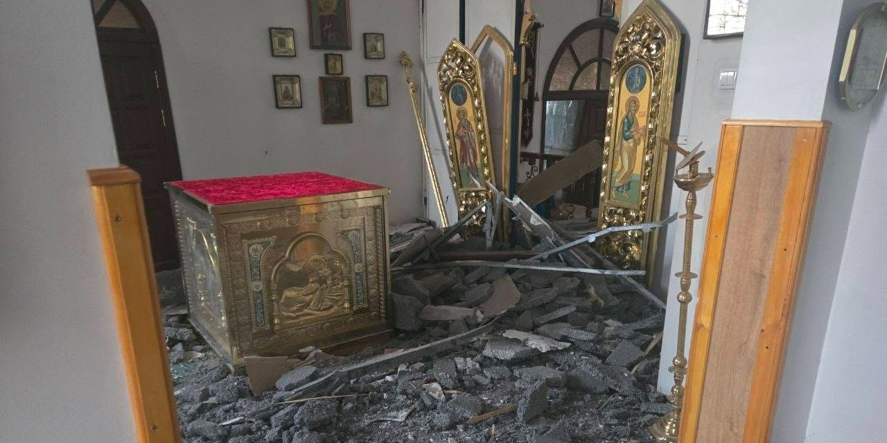Россия нанесла удар по двум храмам УПЦ в Краматорске (Фото: Украинская православная церковь)