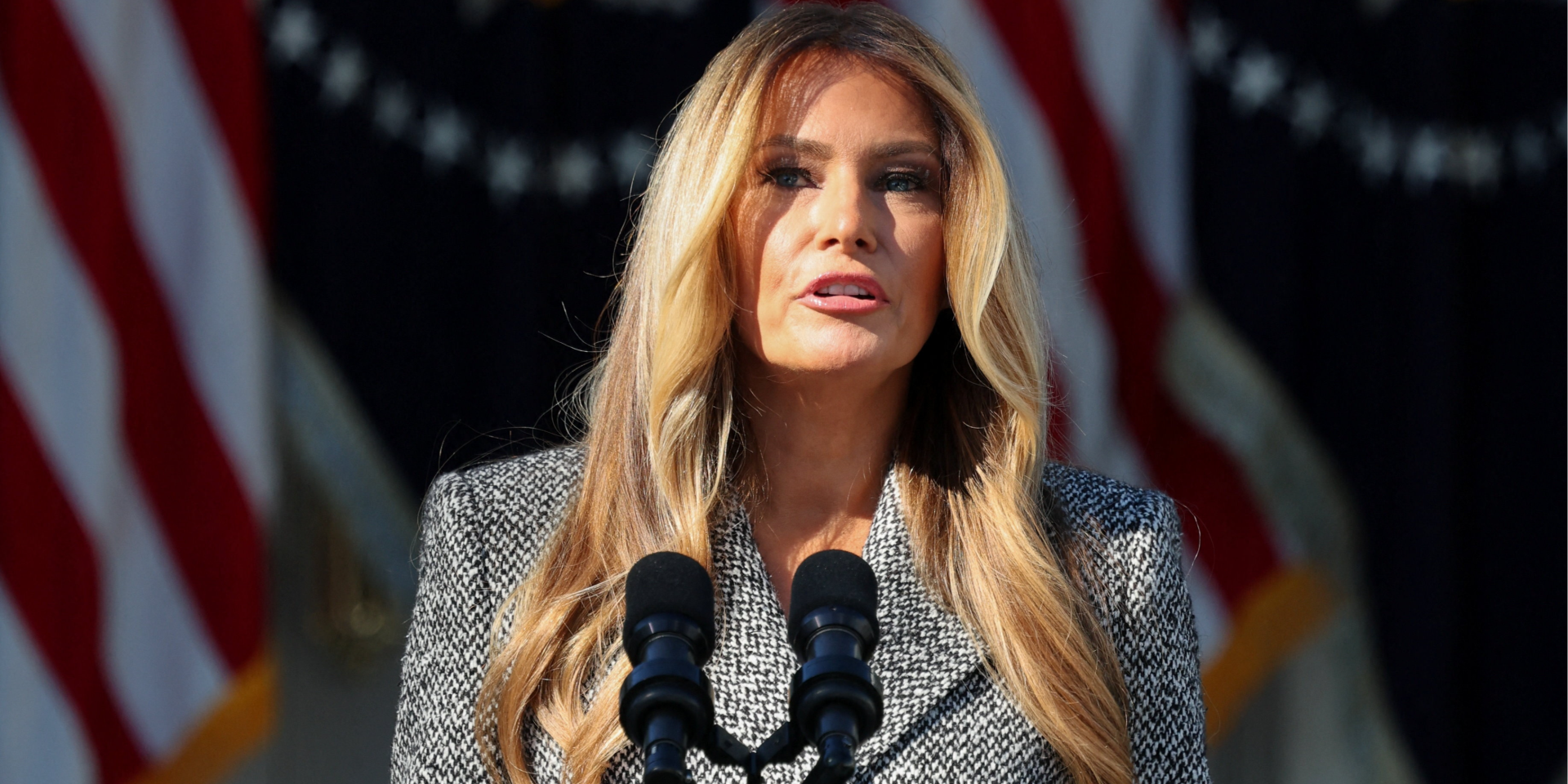 За словами Меланії Трамп, географічна зона припинення вогню була розширена за межі Олешків у Херсонській області (Фото: REUTERS/Umit Bektas)