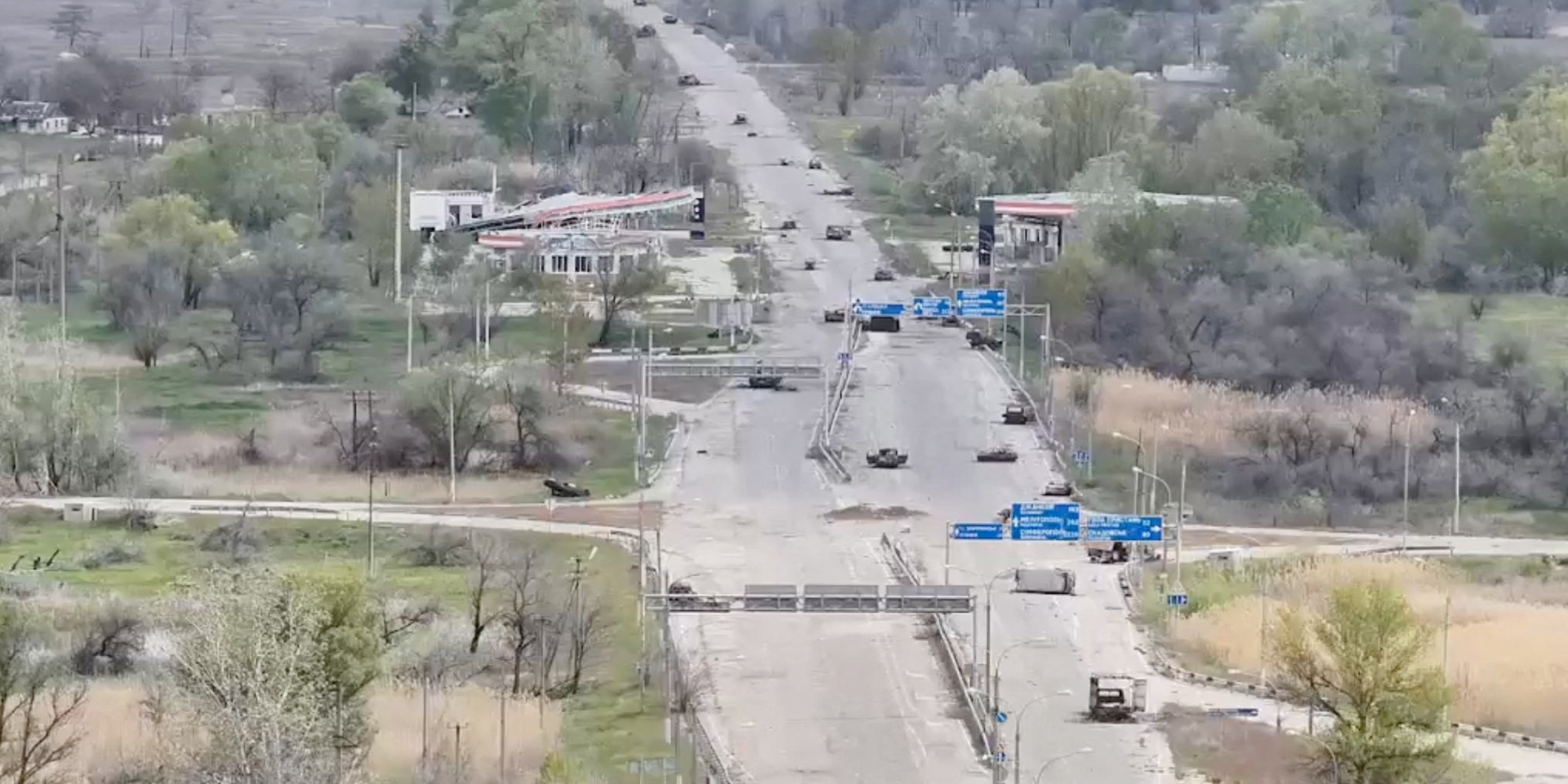 The ceasefire in Oleshky lasted 30 hours without any incidents (Photo: 34th Separate Marine Brigade Borysfen/Handout via REUTERS)
