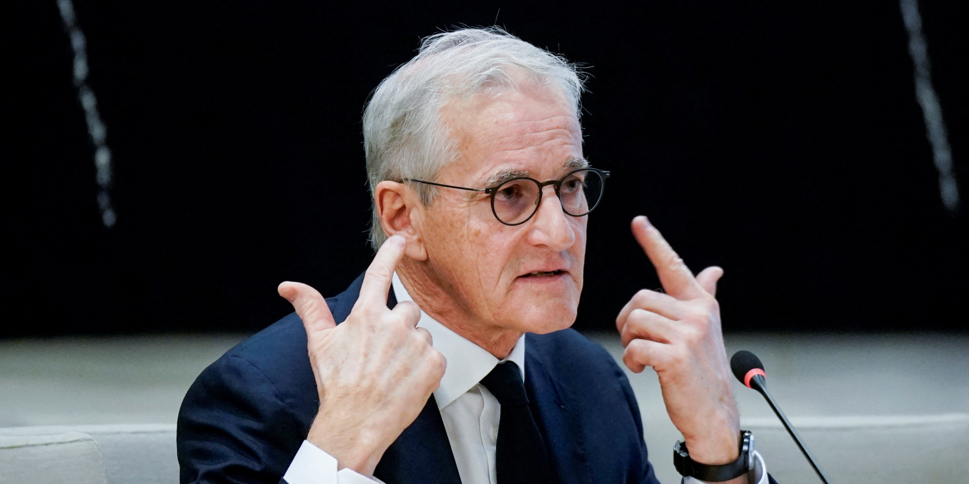 Jonas Gahr Støre (Photo: NTB/Cornelius Poppe/ via REUTERS)