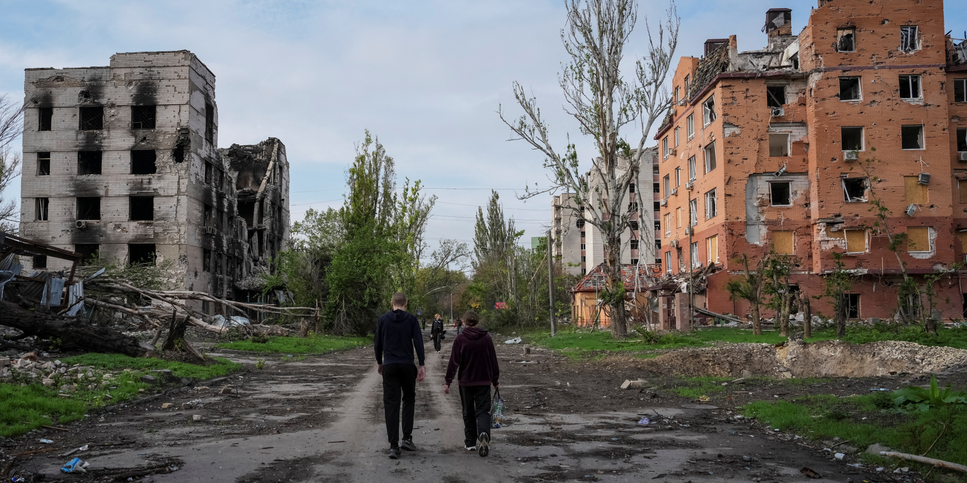 Місто Херсон в умовах припинення вогню у зв’язку з гуманітарною операцією в Олешках, 28 жовтня 2026 року (Фото: REUTERS/Stringer)